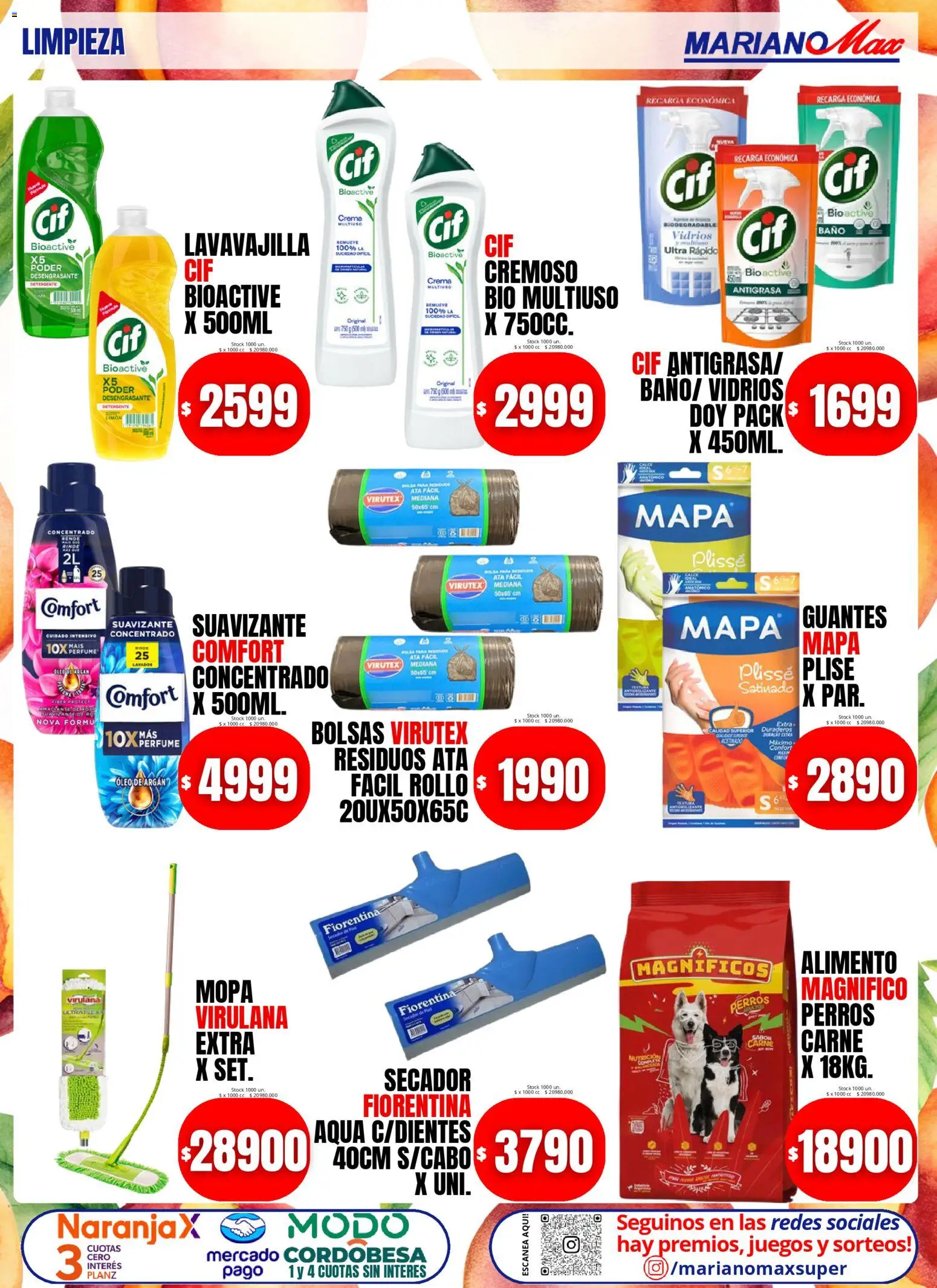 Mariano Max - Catálogo │ válido desde el 20.01.2026 | Página: 7 | Productos: Antigrasa, Detergente, Guantes, Crema