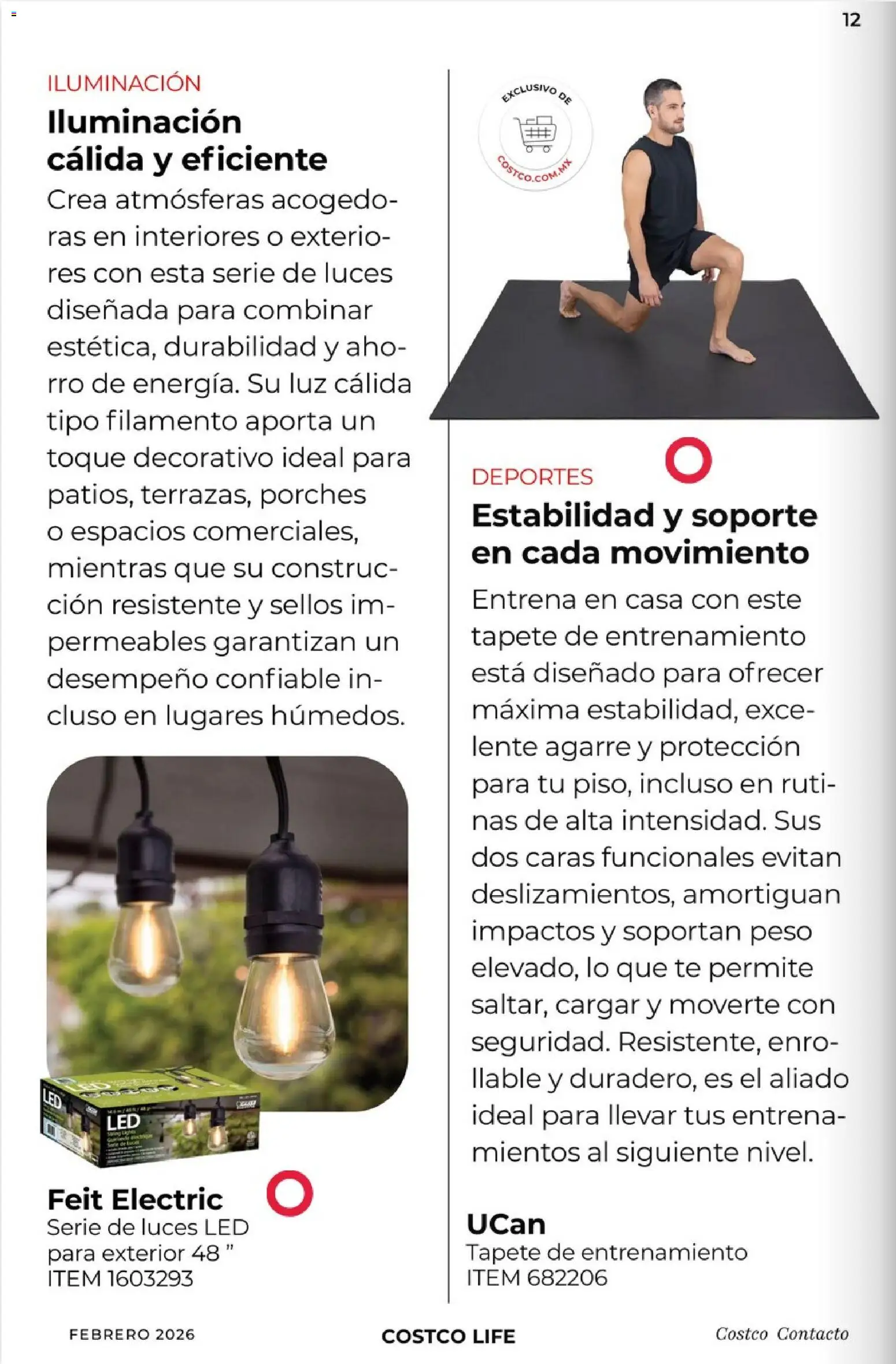 Nuevas ofertas de Costco válidas en toda la República Mexicana desde el 01.02.2026. ¡Encuentra las mejores ofertas en Costco Revista Febrero ! | Página: 12