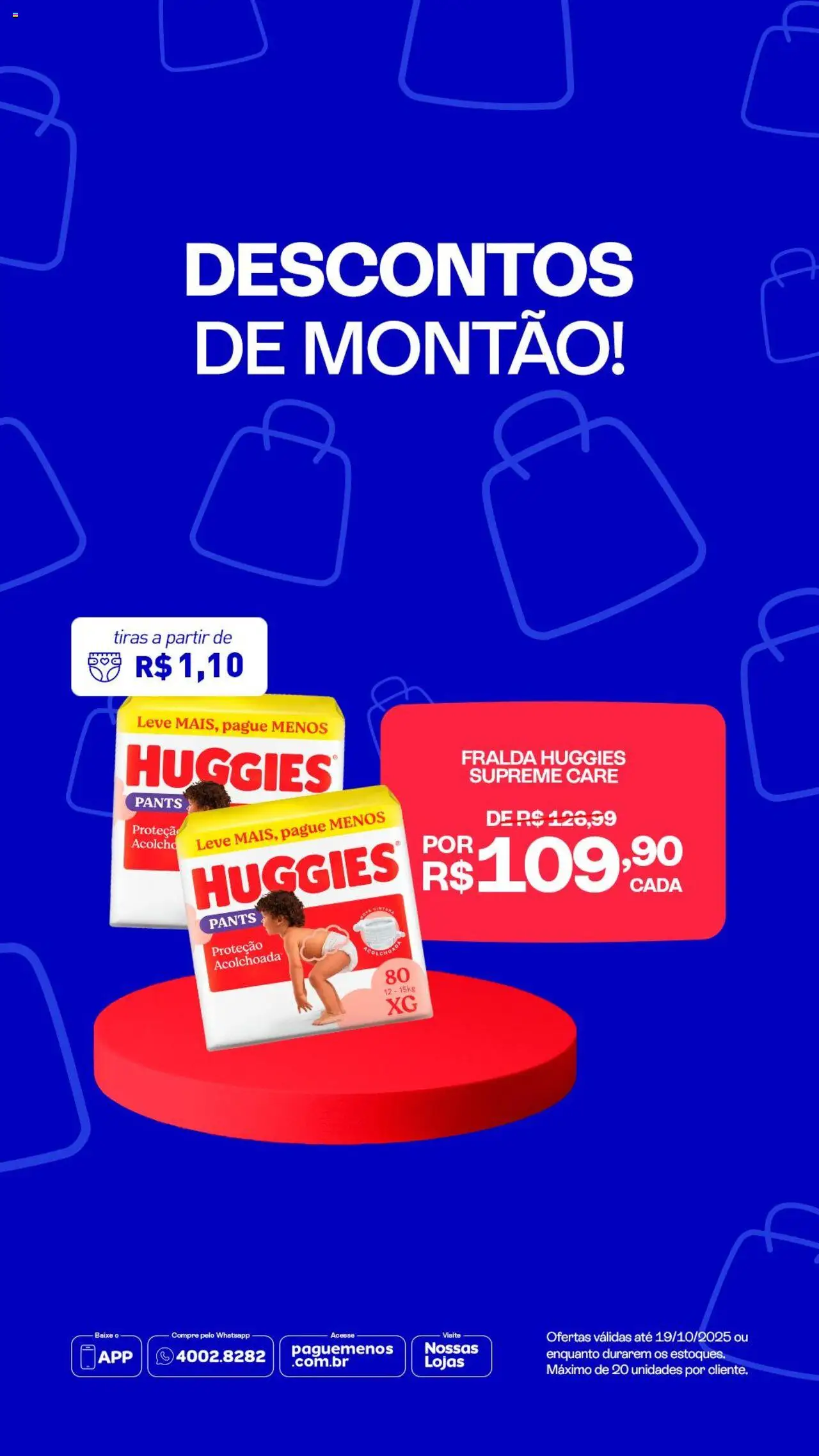 Pague Menos Folheto - válido de 13.10.2025 | Página: 1 | Produtos: Fórmula infantil