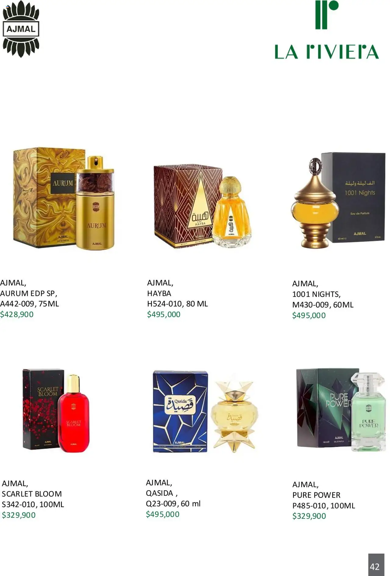 La riviera revista - valida desde el 01.10.2025 | Página: 42