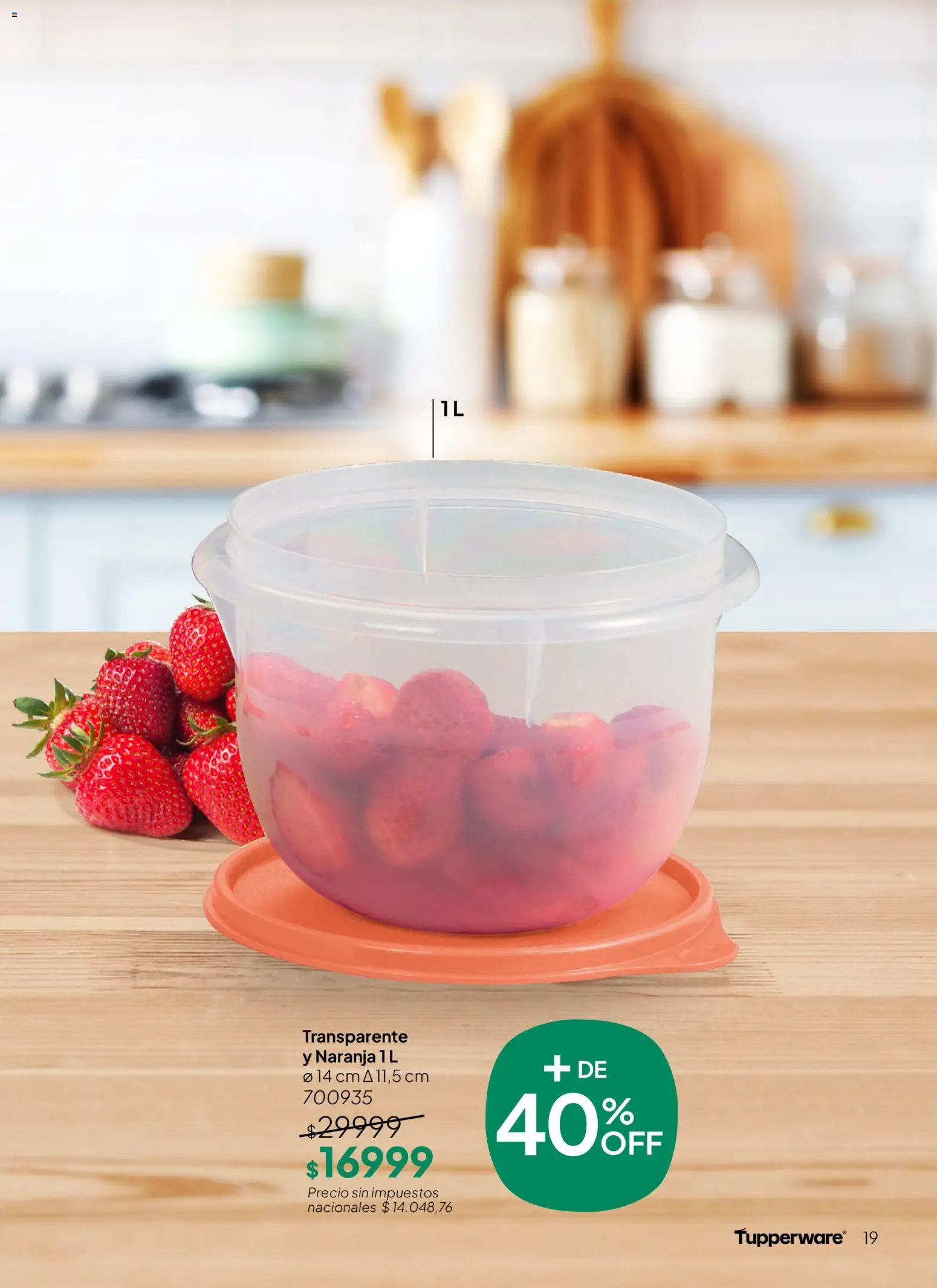 Tupperware Folleto │ válido desde el 10.11.2025 | Página: 19