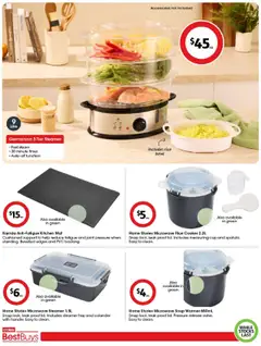 Coles catalogue - valid from 18.07.2025 | Page: 5 | Products: Measuring cup, Rice, Accessories, Timer