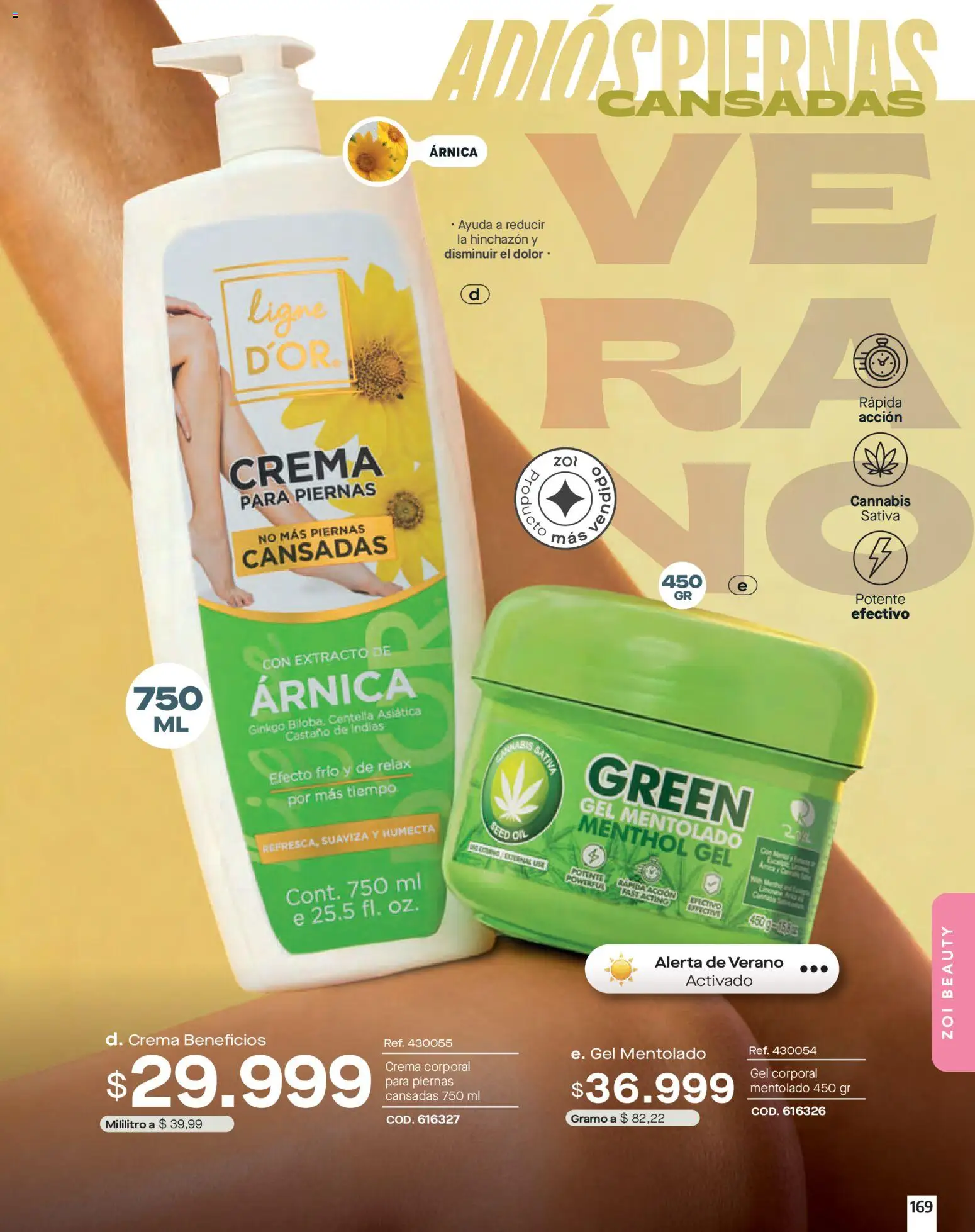 Pacifika revista - valida desde el 01.01.2026 | Página: 169 | Productos: Crema, Gel corporal