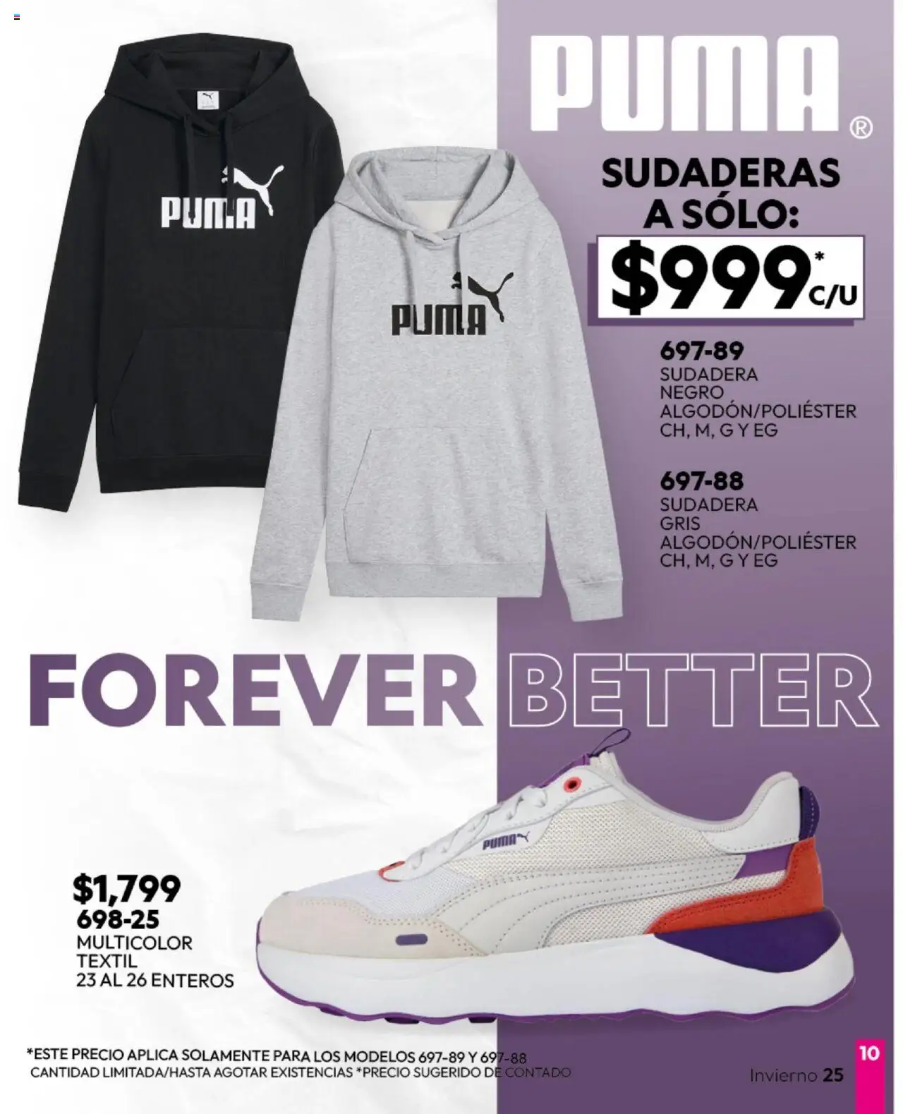 Nuevas ofertas de Cklass válidas en toda la República Mexicana desde el 16.09.2025. ¡Encuentra las mejores ofertas en Cklass - Catálogo Invierno Sportbrands! | Página: 11 | Productos: Sudadera
