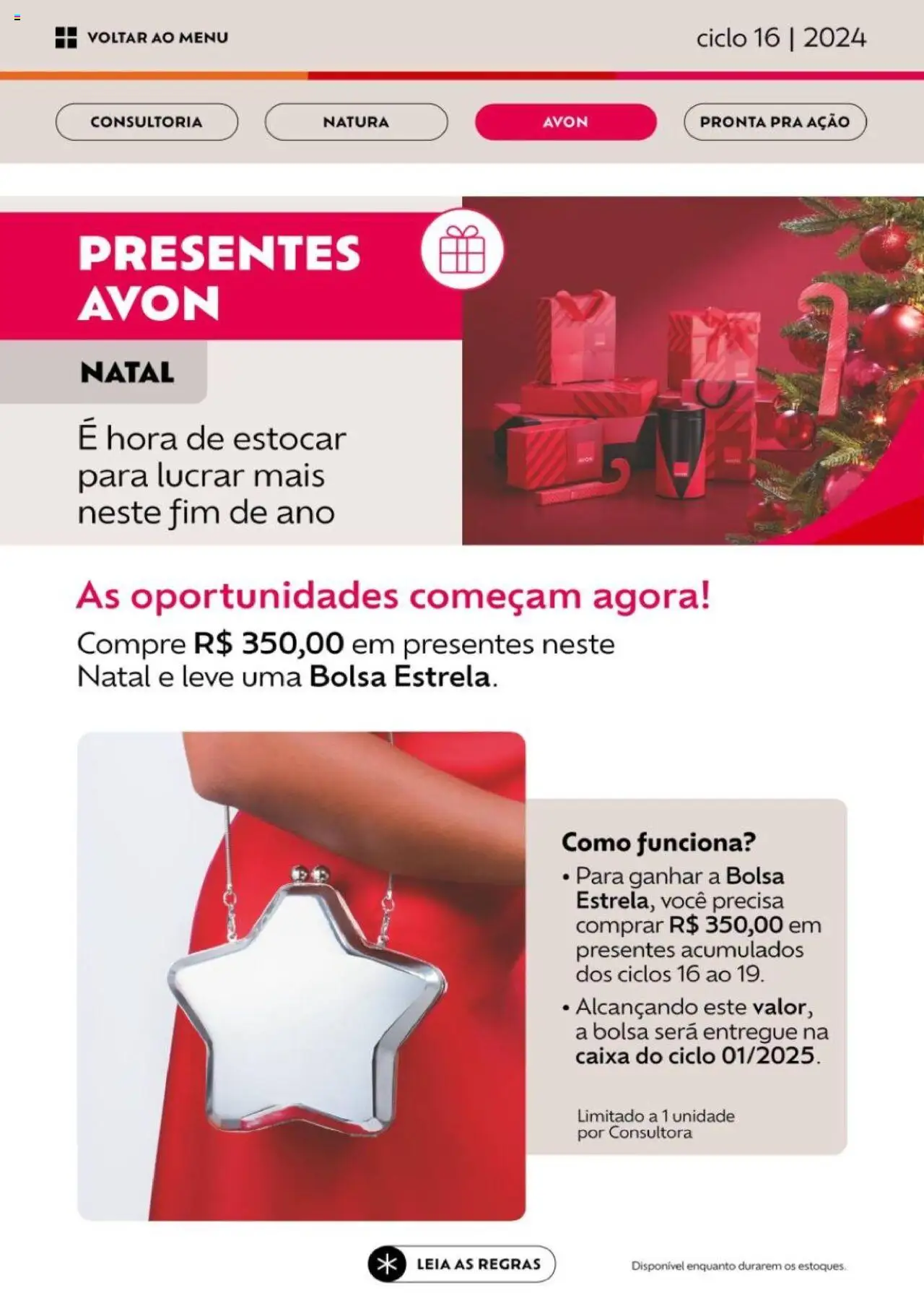 Avon Folheto - válido de 26.09.2025 | Página: 49 | Produtos: Caixa, Bolsa