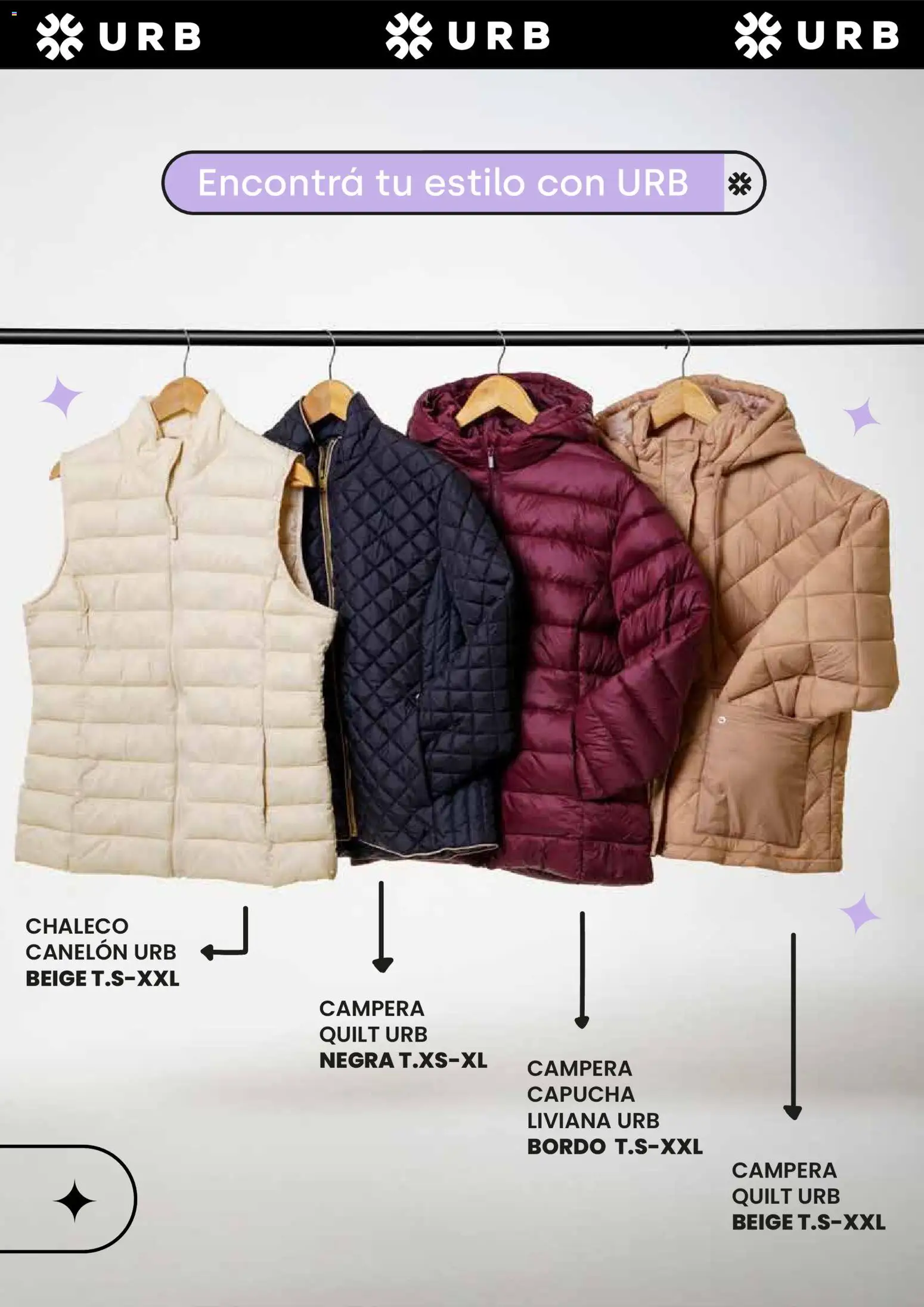 Jumbo - Catálogo URB | Otoño & Invierno │ válido desde el 17.04.2026 | Página: 14 | Productos: Campera, Chaleco