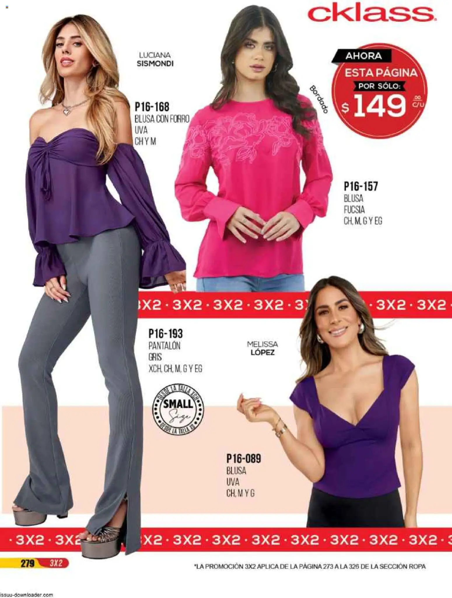 Nuevas ofertas de Cklass válidas en toda la República Mexicana desde el 31.10.2025. ¡Encuentra las mejores ofertas en Cklass catálogo Super Rebajas Ropa! | Página: 282 | Productos: Blusa, Ropa