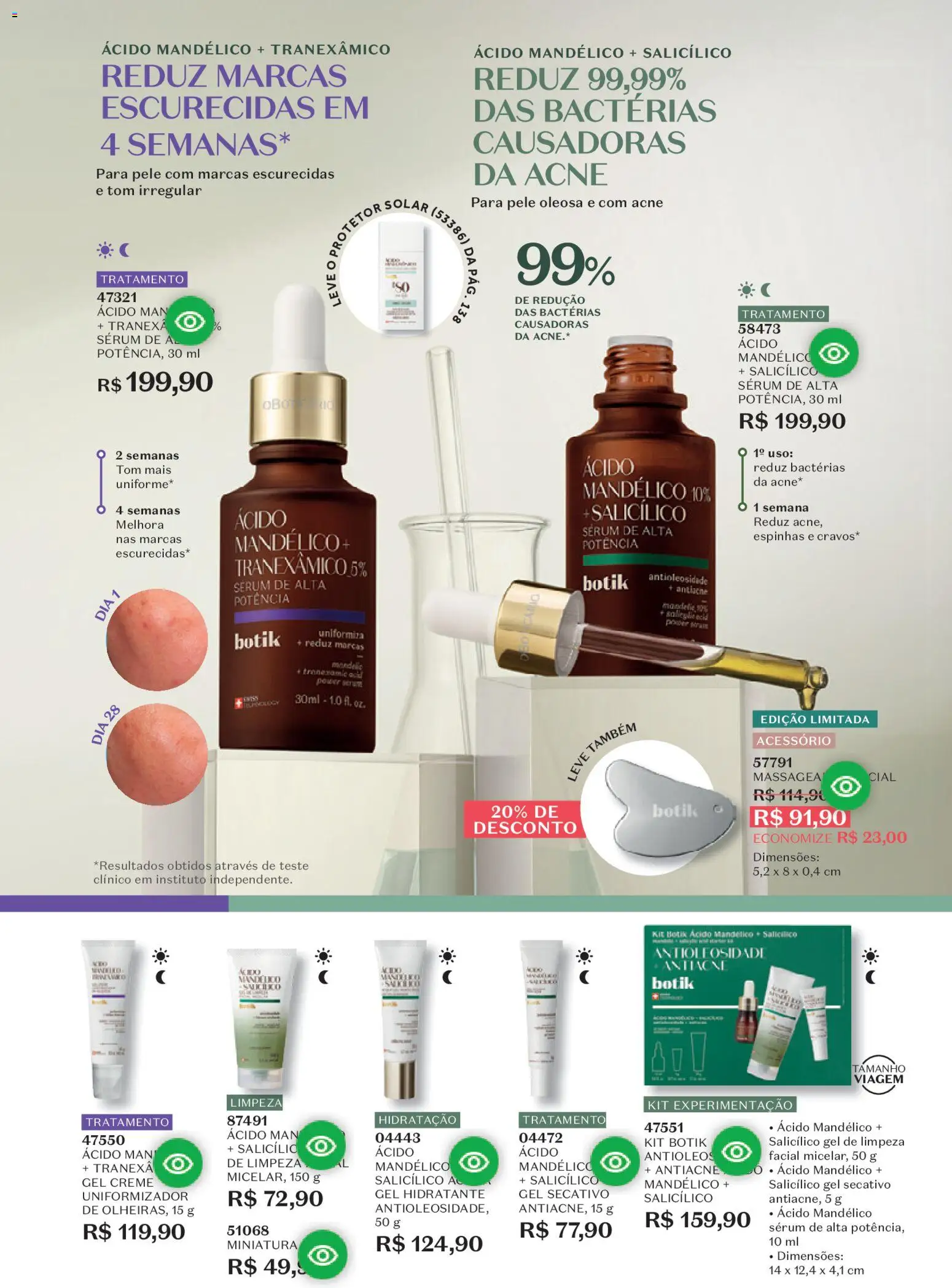 O Boticário Folheto - válido de 02.03.2026 | Página: 148 | Produtos: Sérum, Gel de limpeza, Creme