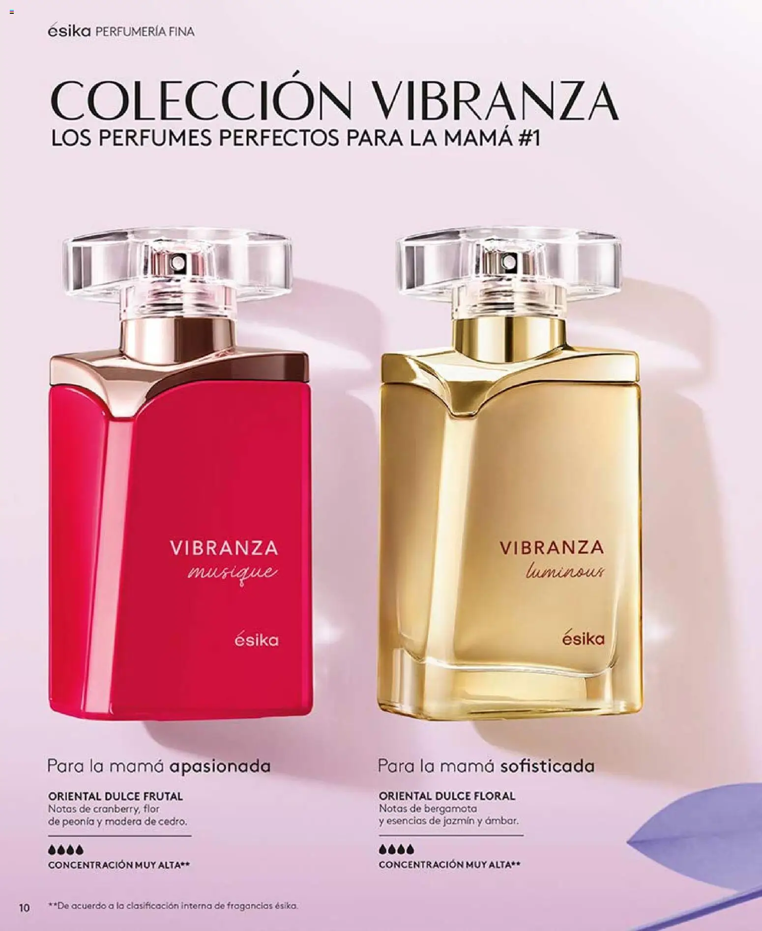 Ésika revista - valida desde el 02.03.2026 | Página: 10 | Productos: Esencias