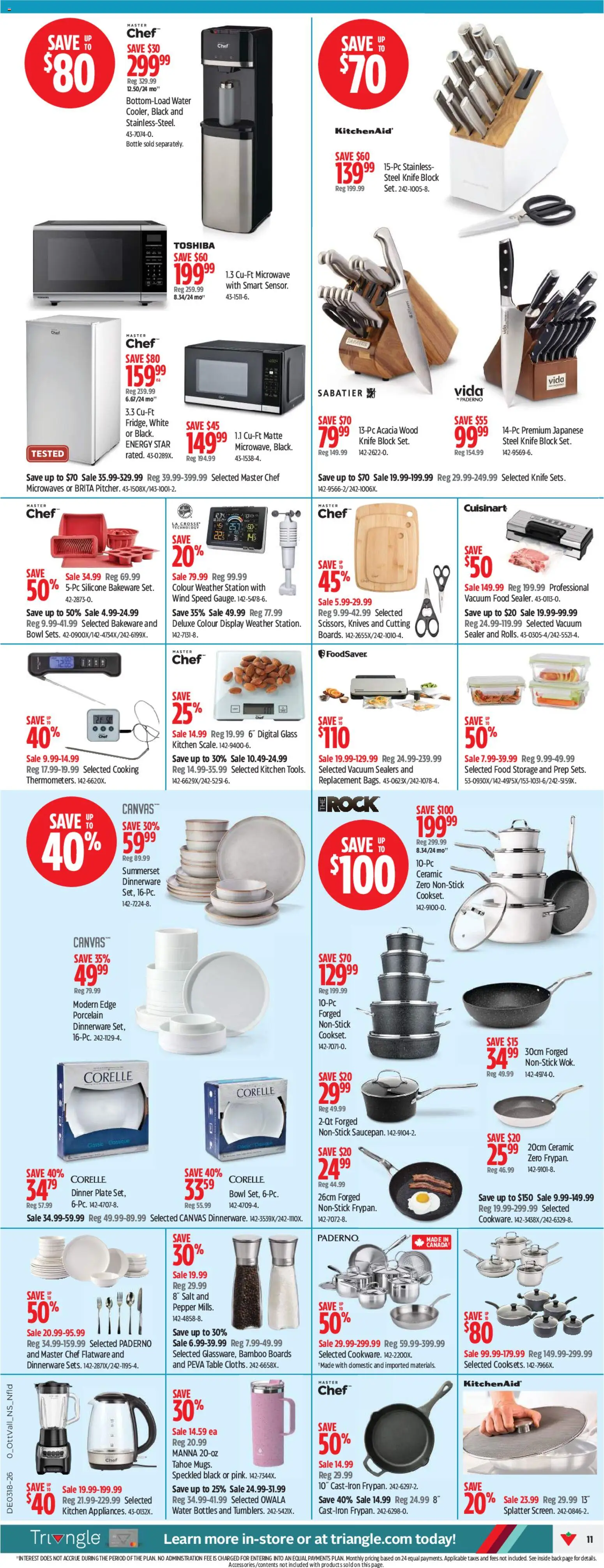 Canadian Tire flyer valid from 30.04.2026 | Page: 11 | Products: Weather station, Table