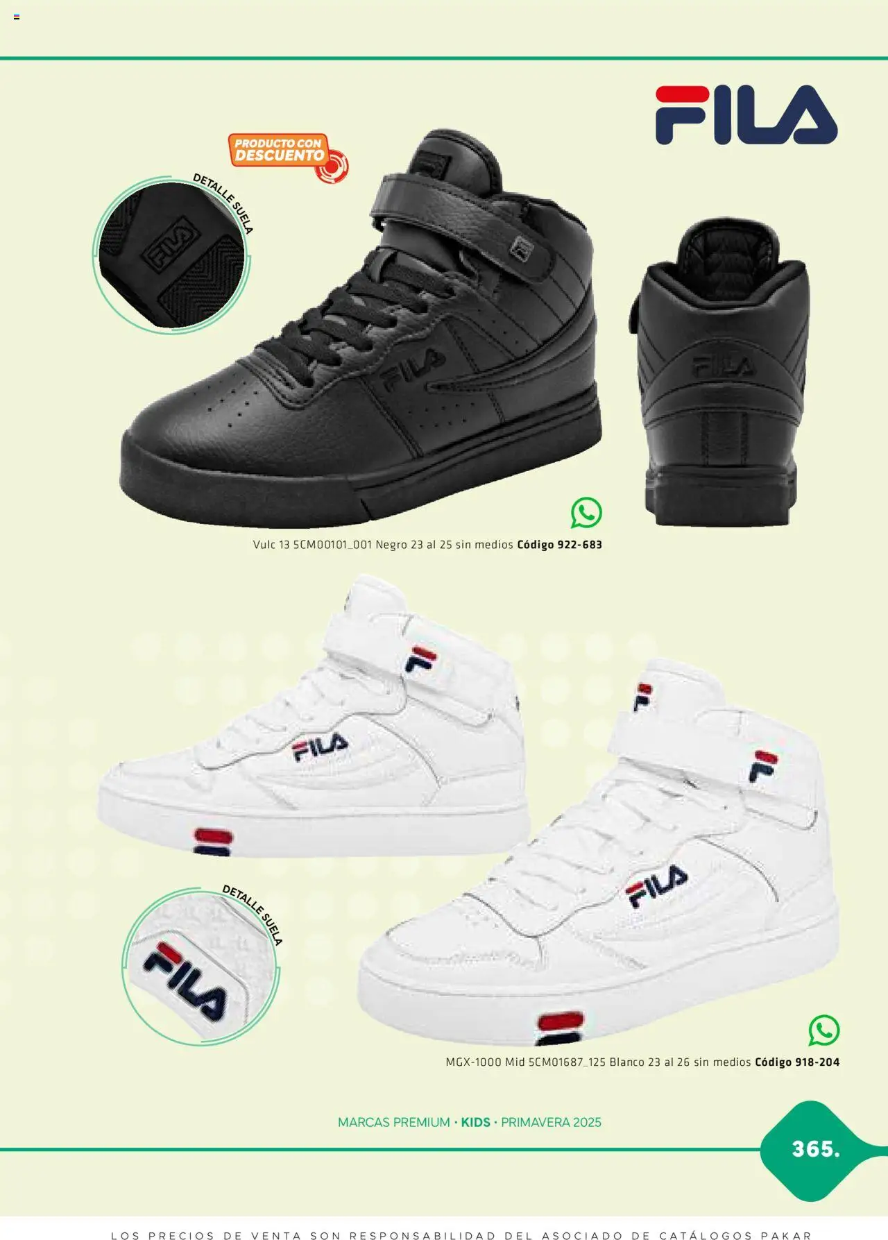 Nuevas ofertas de SC Pakar válidas en toda la República Mexicana desde el 28.02.2025. ¡Encuentra las mejores ofertas en SC Pakar catálogo Premium - Kids! | Página: 365