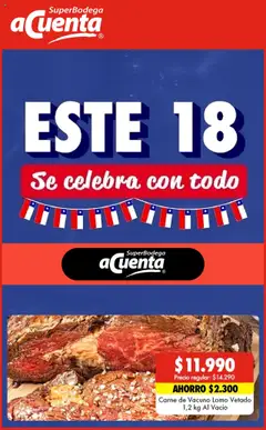 Super Bodega aCuenta ofertas  válido desde el 11.09.2025