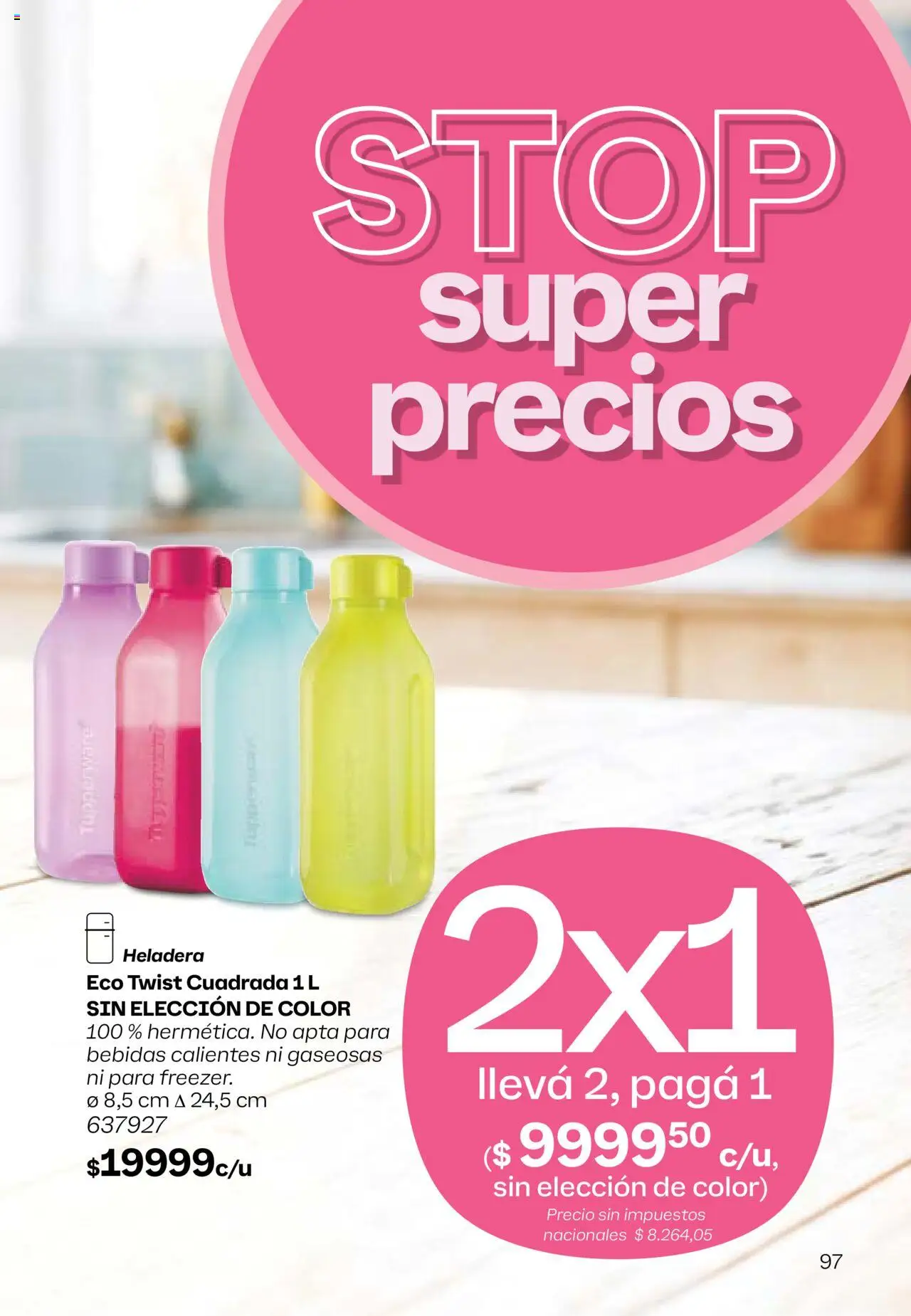 Tupperware Folleto │ válido desde el 08.09.2025 | Página: 98 | Productos: Heladera
