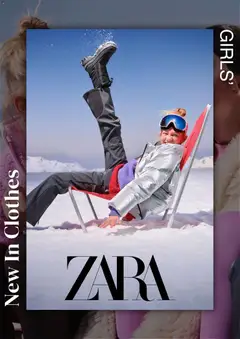 Vista previa de Zara catálogo Girls, nuevo folleto de la tienda, válido en México a partir del 06.12.2025