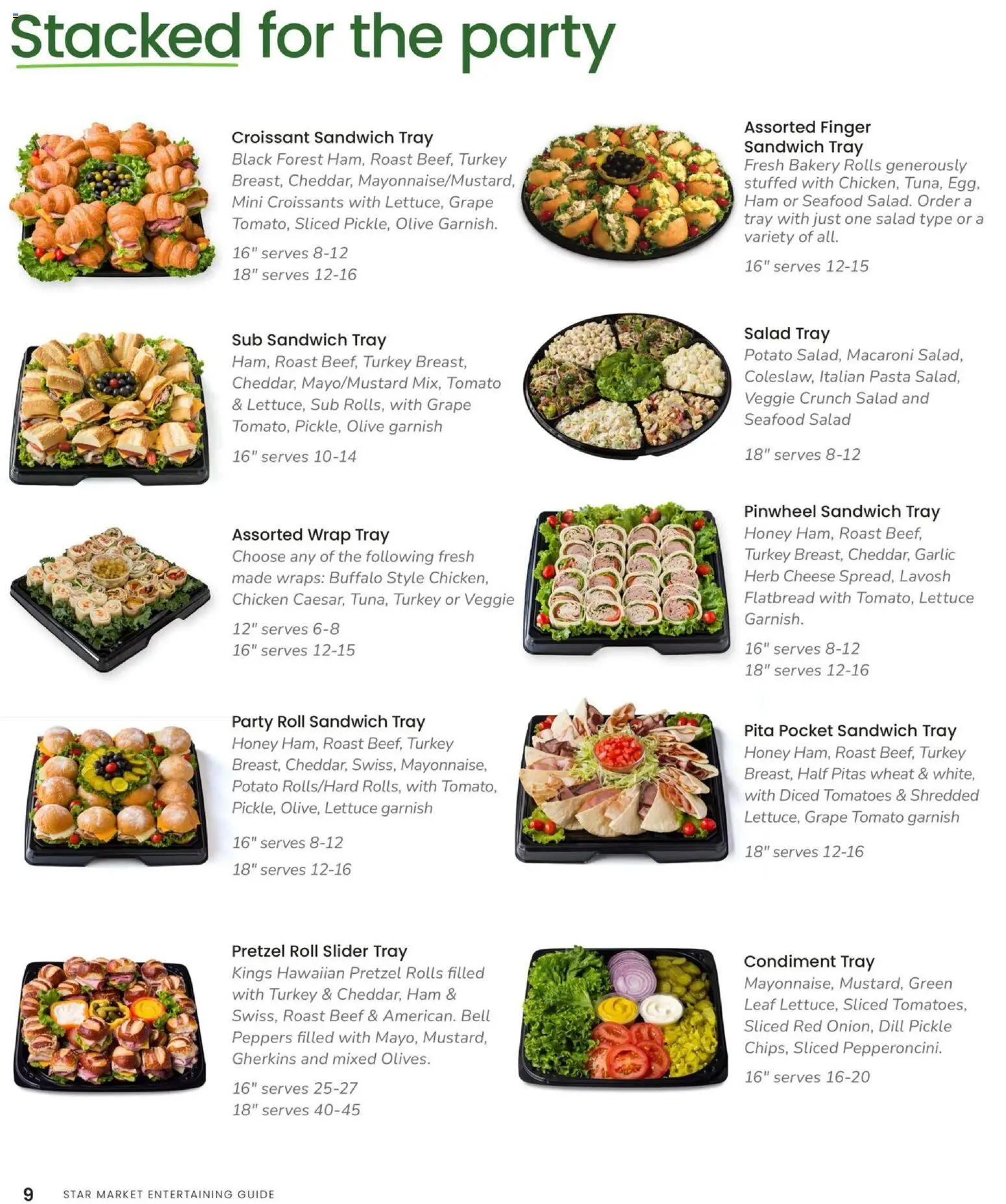 Star Market Entertaining Guide - valid from 28.11.2025 | Page: 10 | Products: Ham, Tomatoes, Beef, Seafood
