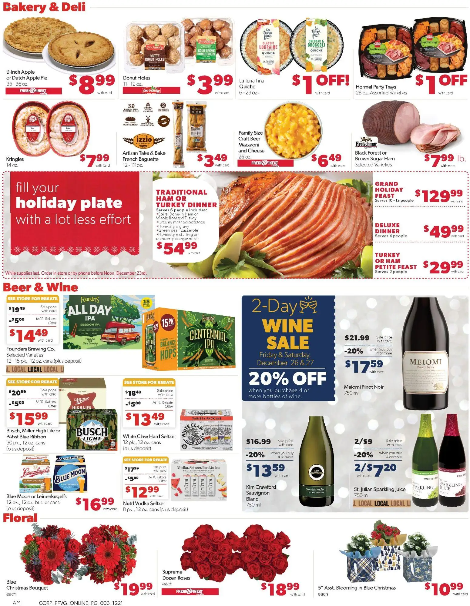 Family Fare Weekly Ad - MI - valid from 19.12.2025 | Page: 7 | Products: Broccoli, Cheese, Ham, Phone