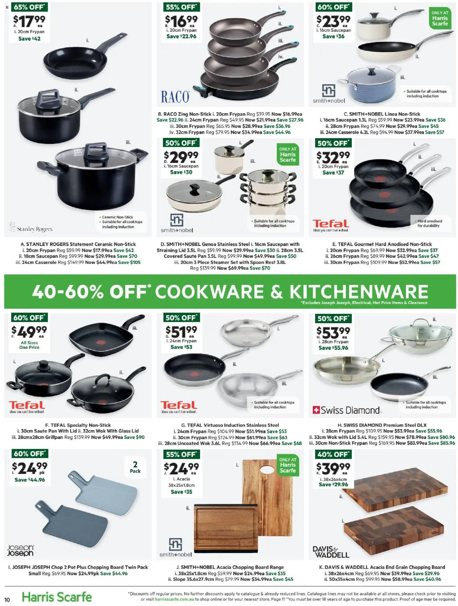 Harris Scarfe catalogue - valid from 05.01.2026 | Page: 10 | Products: Diamond, Pot, Cookware