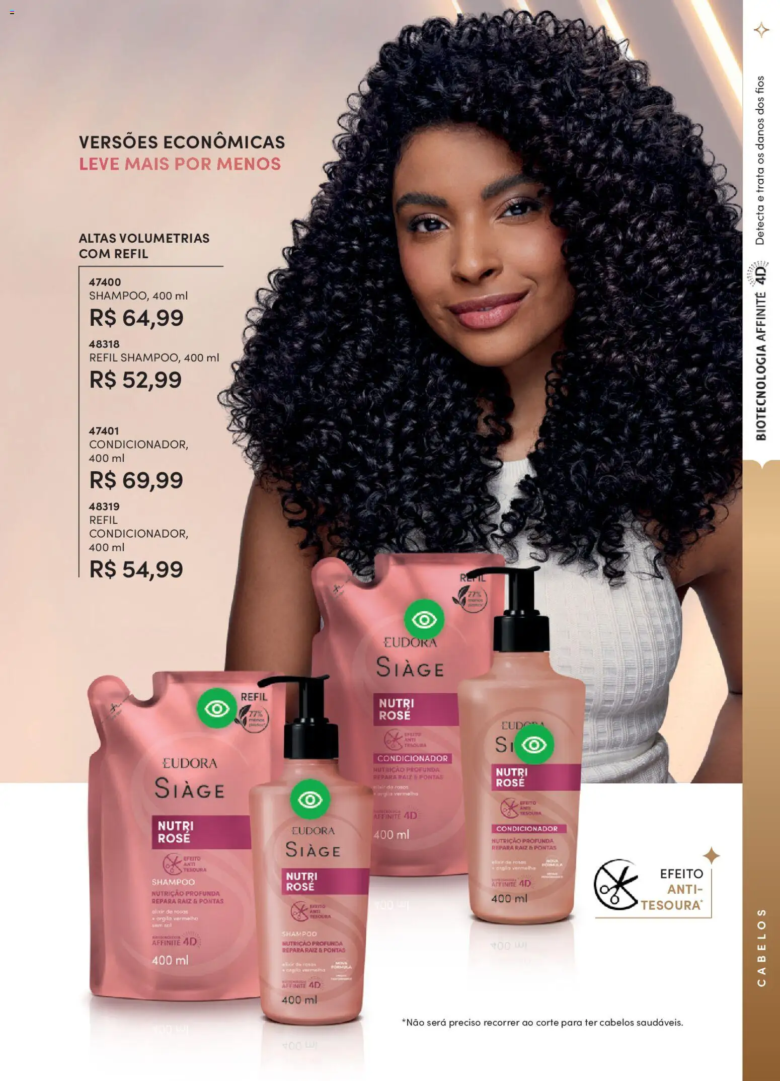 Eudora Folheto - válido de 17.12.2025 | Página: 48 | Produtos: Shampoo, Argila, Condicionador, Tesoura
