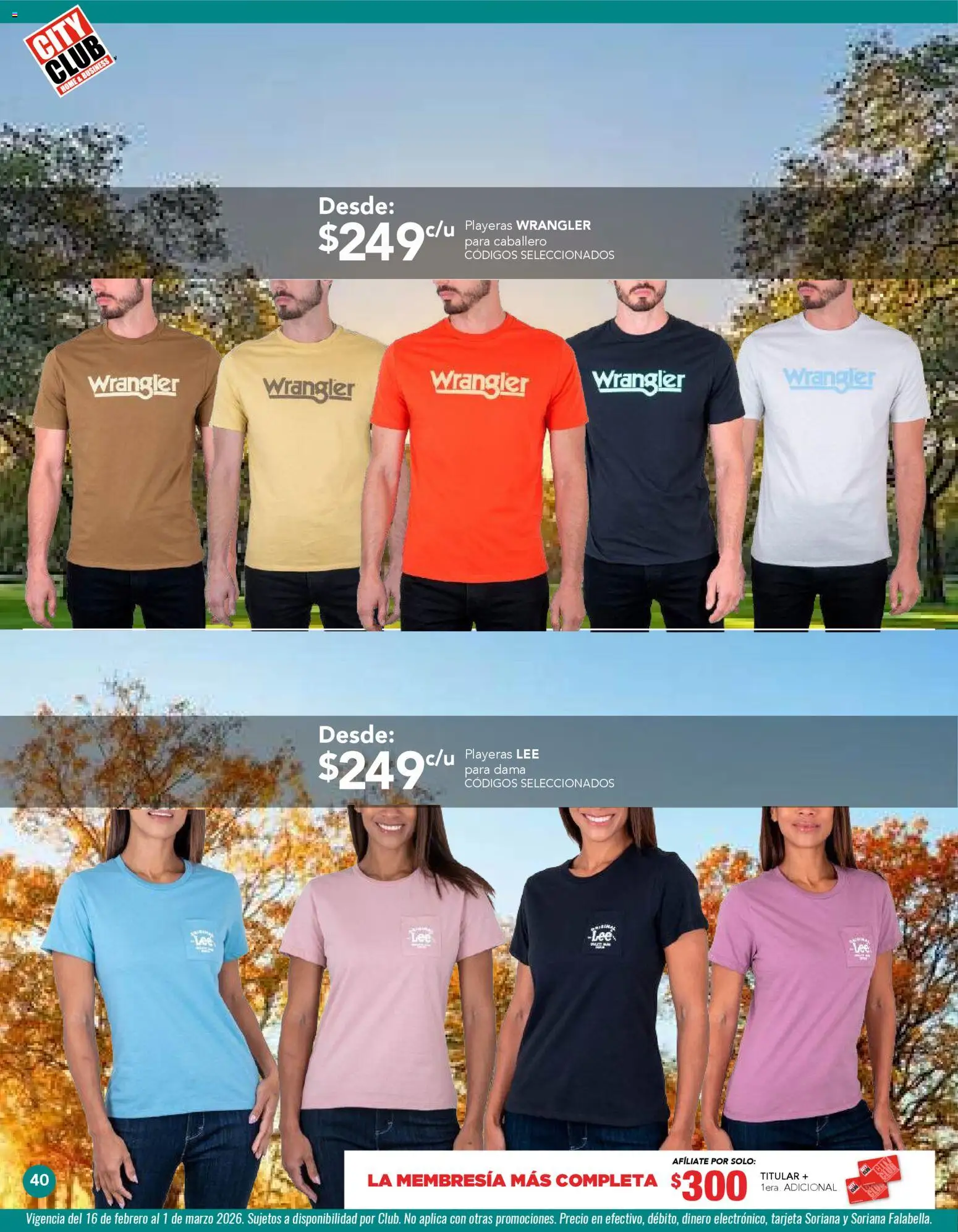 Nuevas ofertas de City Club válidas en toda la República Mexicana desde el 02.02.2026. ¡Encuentra las mejores ofertas en City Club catálogo! | Página: 40
