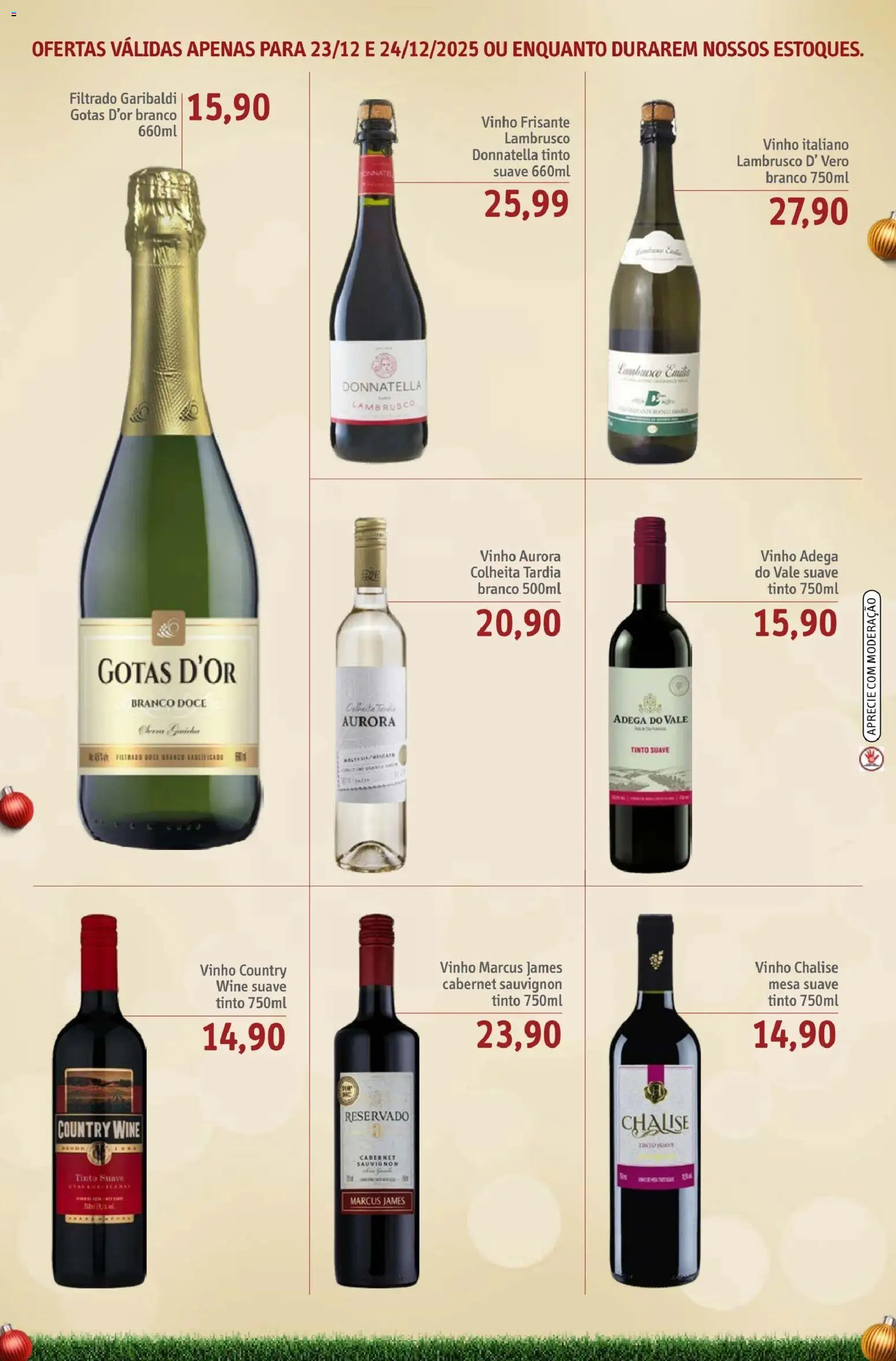 Sonda Folheto - válido de 23.12.2025 | Página: 12 | Produtos: Mesa, Vinho, Uvas