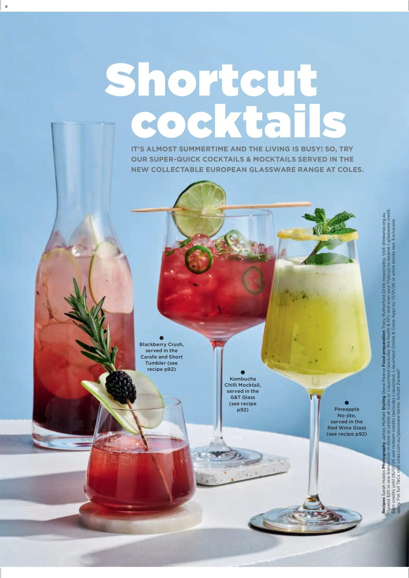 Coles catalogue - valid from 06.11.2025 | Page: 90 | Products: Glassware, Wine, Pineapple, Chilli