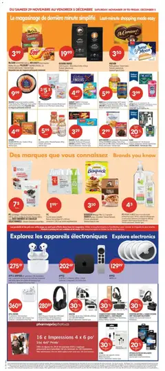 Preview of LECLERC CELEBRATION Biscuits/Cookies (240 g), Produits sélectionnés Selected Types from shop Pharmaprix valid from 29.11.2025 | Page: 15