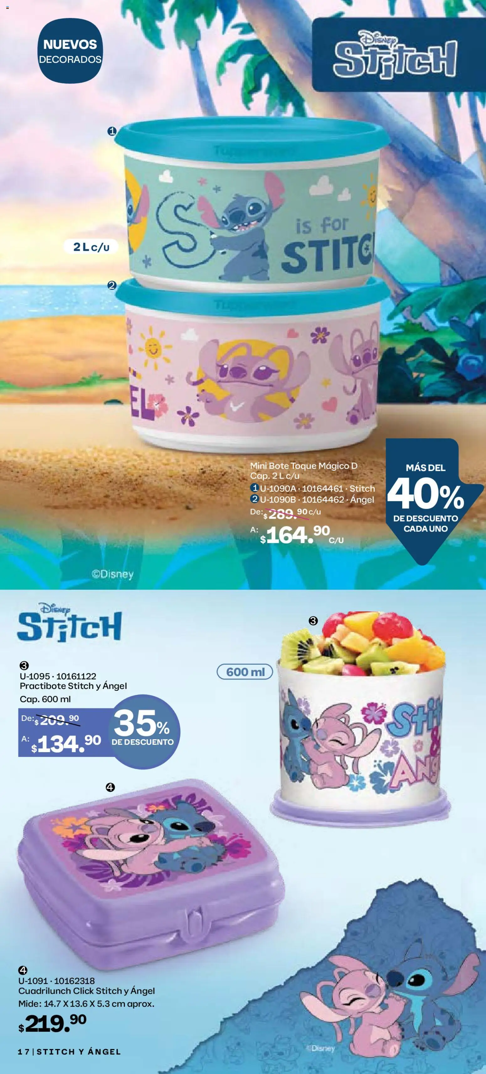 Nuevas ofertas de Tupperware válidas en toda la República Mexicana desde el 29.12.2025. ¡Encuentra las mejores ofertas en Tupperware catálogo! | Página: 17