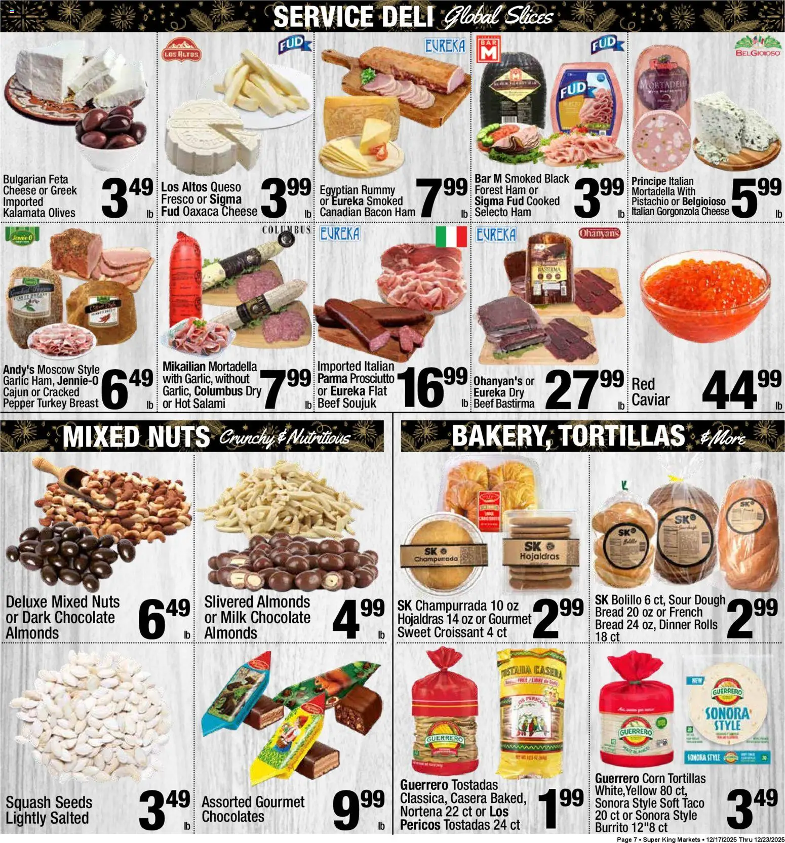 Super King Weekly Ad - valid from 17.12.2025 | Page: 8 | Products: Corn, Chocolate, Beef, Nuts
