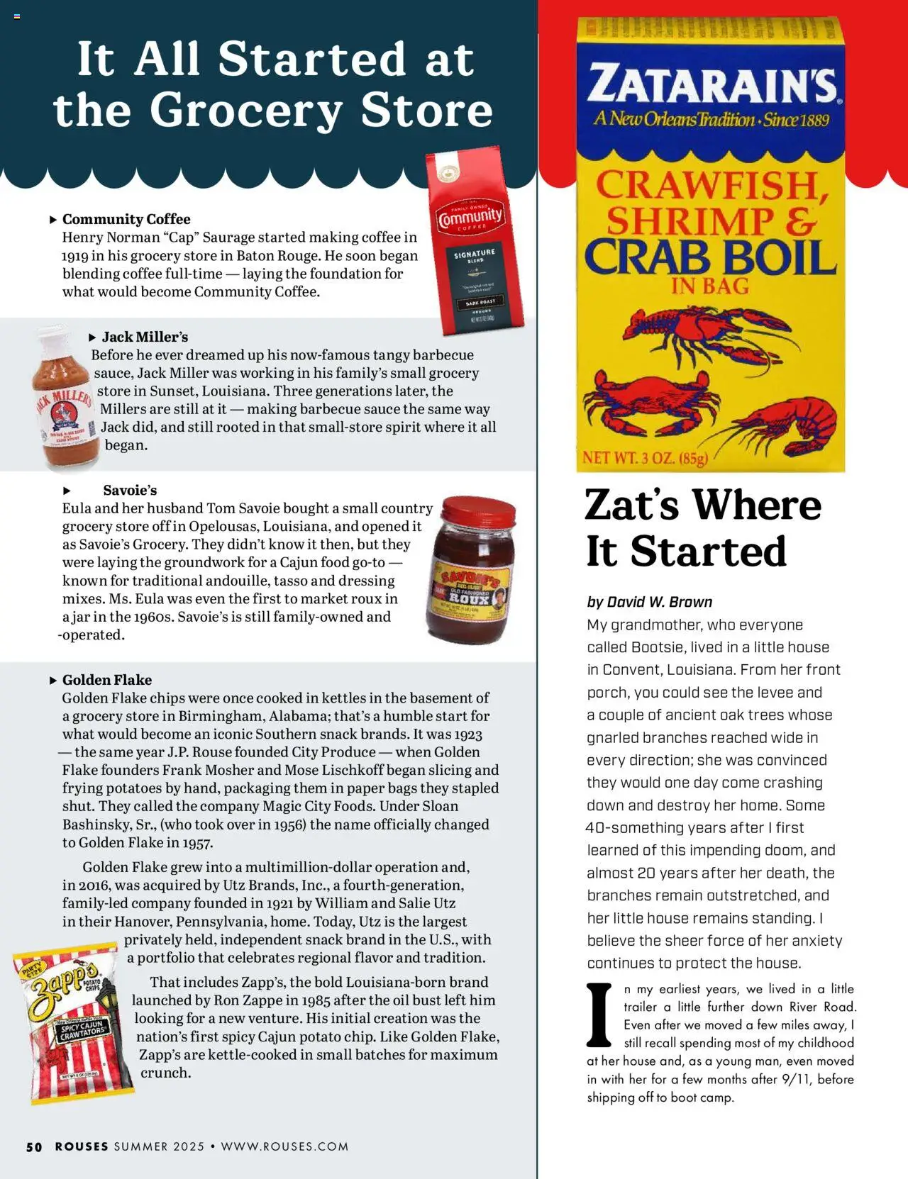 Rouses Magazine Summer 2025 - valid from 01.09.2025 | Page: 52 | Products: Foundation, Coffee, Sauce, Cap
