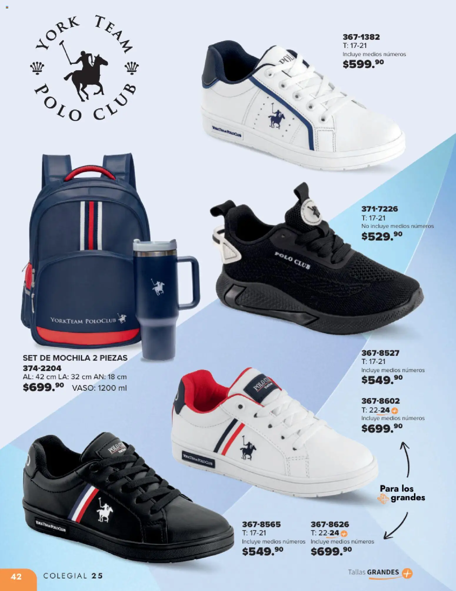 Nuevas ofertas de Andrea válidas en toda la República Mexicana desde el 25.05.2025. ¡Encuentra las mejores ofertas en Andrea catálogo Colegial ! | Página: 42 | Productos: Mochila