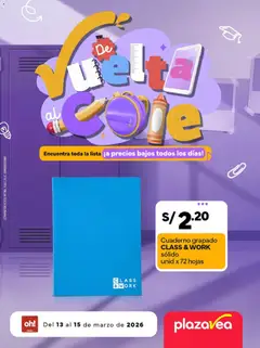 Vista previa de folleto Plaza Vea - AVISO B2S N5 de la Plaza Vea válido desde 13.03.2026