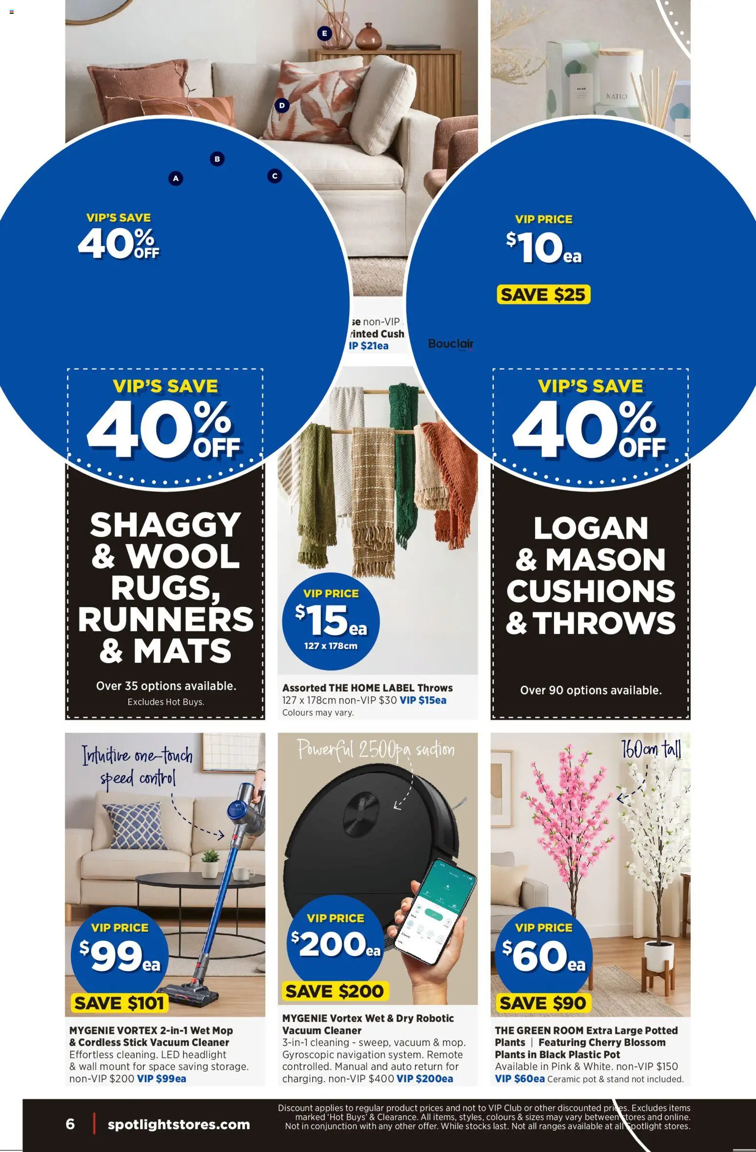 Spotlight catalogue - valid from 28.01.2026 | Page: 6 | Products: Mop, Pot, Vacuum cleaner, Navigation