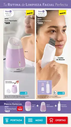 Vista previa de Betterware campaña 3 2026, nuevo folleto de la tienda, válido en México a partir del 02.03.2026 | Página: 104 | Productos: Cable, Humidificador, Batería