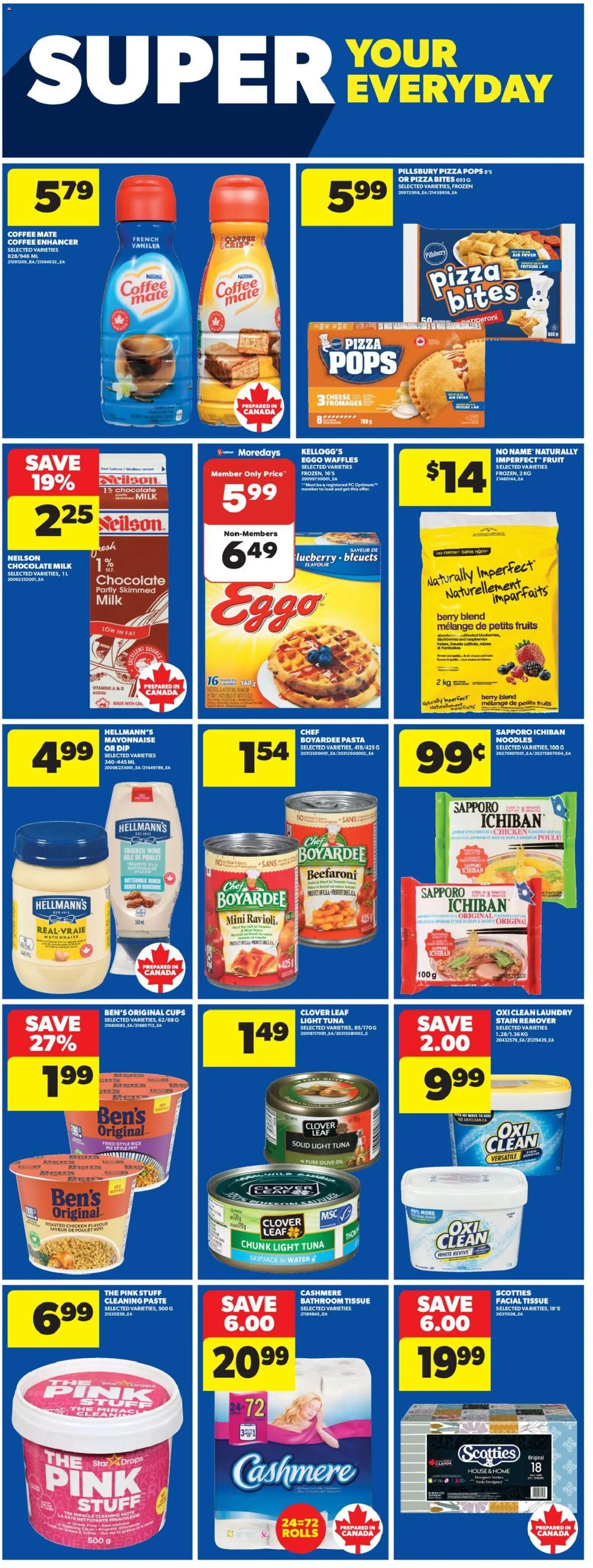 Real Canadian Superstore flyer valid from 29.01.2026 | Page: 30 | Products: PC, Fryer, Pizza, Chicken