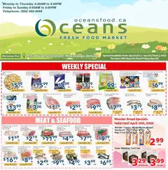 Preview of Oceans weekly flyer - Mississauga from shop Oceans valid from 03.04.2026
