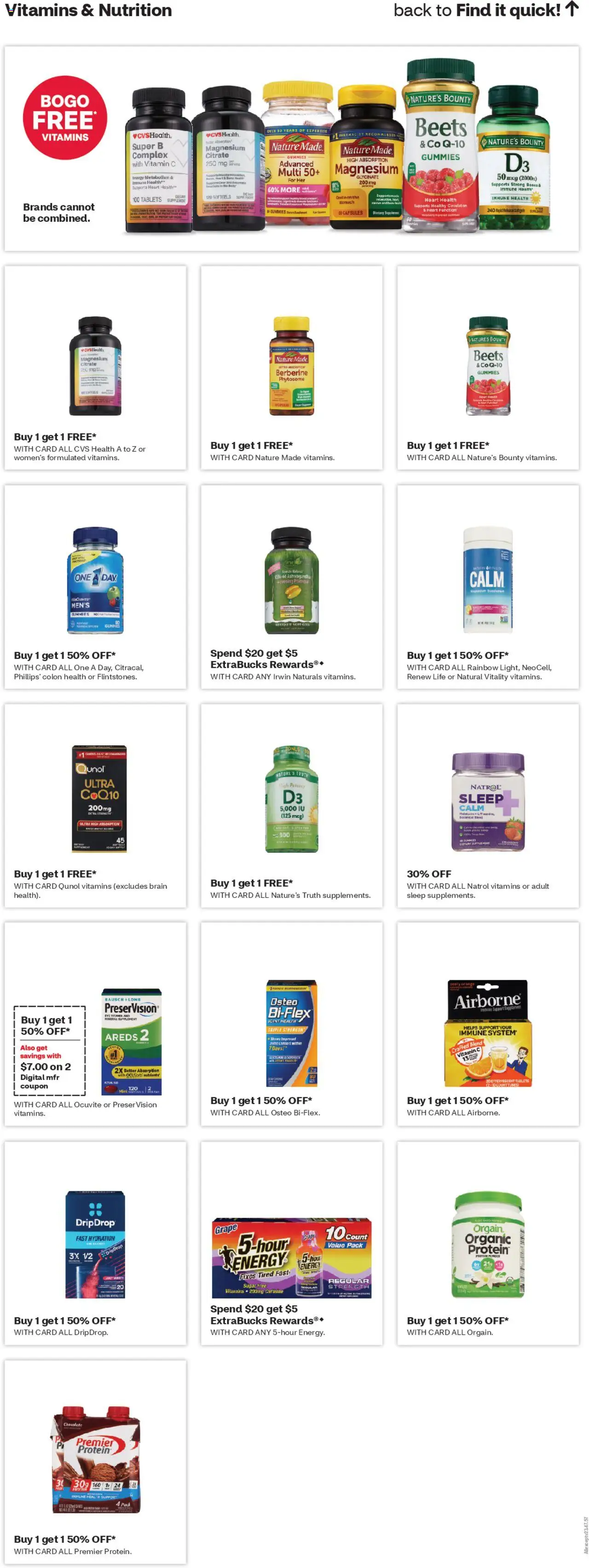CVS Pharmacy Weekly Ad - DC - valid from 31.08.2025 | Page: 10 | Products: Vitamin, Powder, Chocolate, Sugar