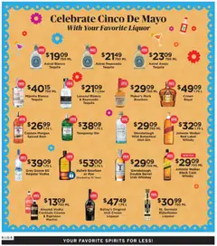 Preview of ShopRite weekly ads valid from 22.04.2026 | Page: 2 | Products: Bourbon, Cream, Vodka, Whiskey