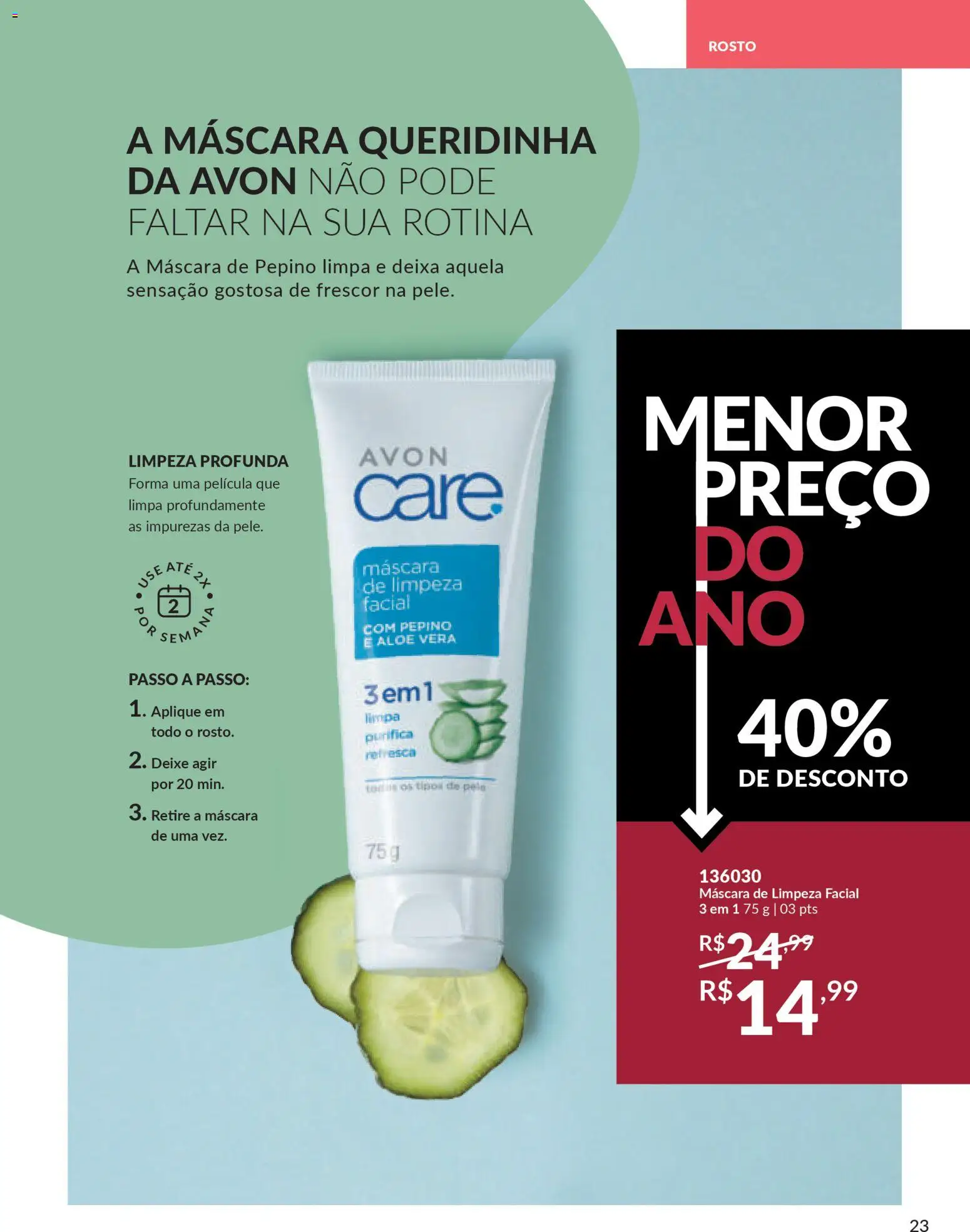 Avon Folheto - válido de 06.01.2026 | Página: 23