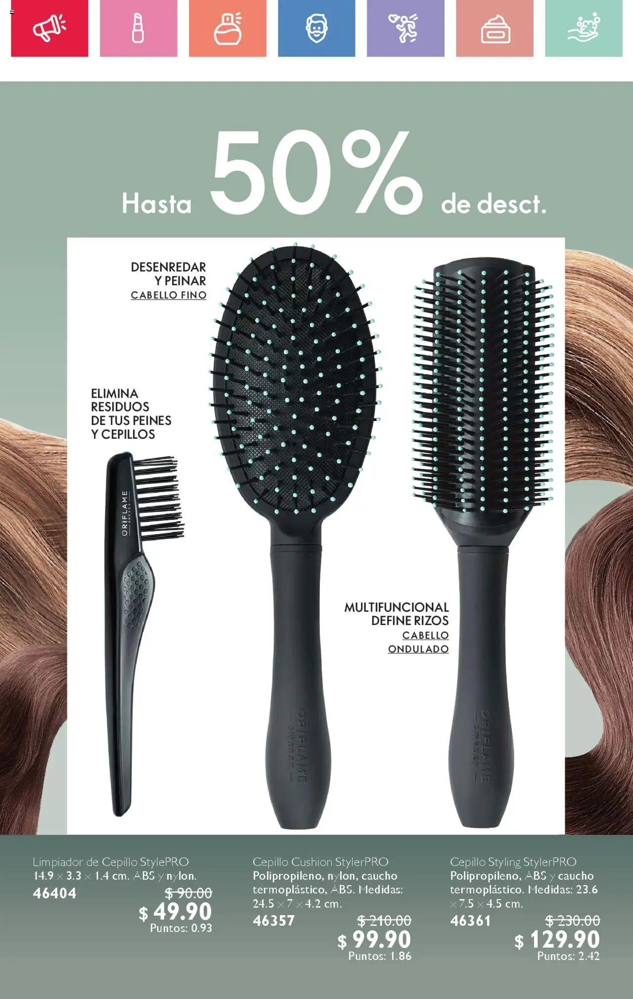 Nuevas ofertas de Oriflame válidas en toda la República Mexicana desde el 02.08.2025. ¡Encuentra las mejores ofertas en Oriflame - Campaña 11 2025! | Página: 25 | Productos: Cepillo, Limpiador