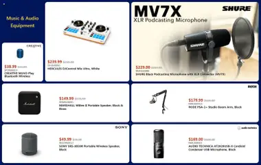 Preview of Canada Computers - Weekly flyer from shop Canada Computers valid from 05.12.2025 | Page: 16 | Products: Audio, Connector, Microphone