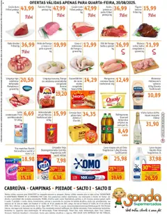 Sonda Folheto - válido de 20.08.2025 | Página: 4 | Produtos: Tira manchas, Leite, Carne, Peito de frango