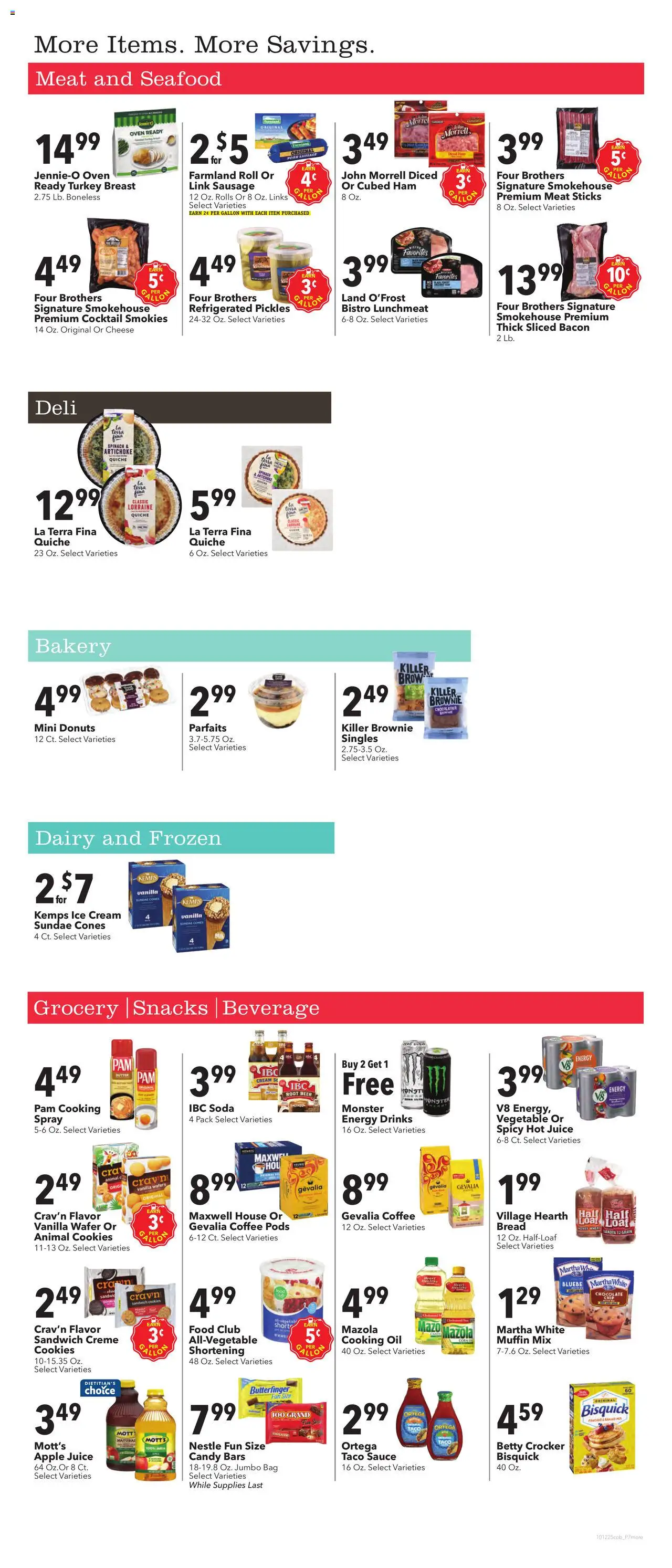Coborn's Weekly Ad - valid from 15.10.2025 | Page: 5 | Products: Spinach, Oil, Beer, Bag