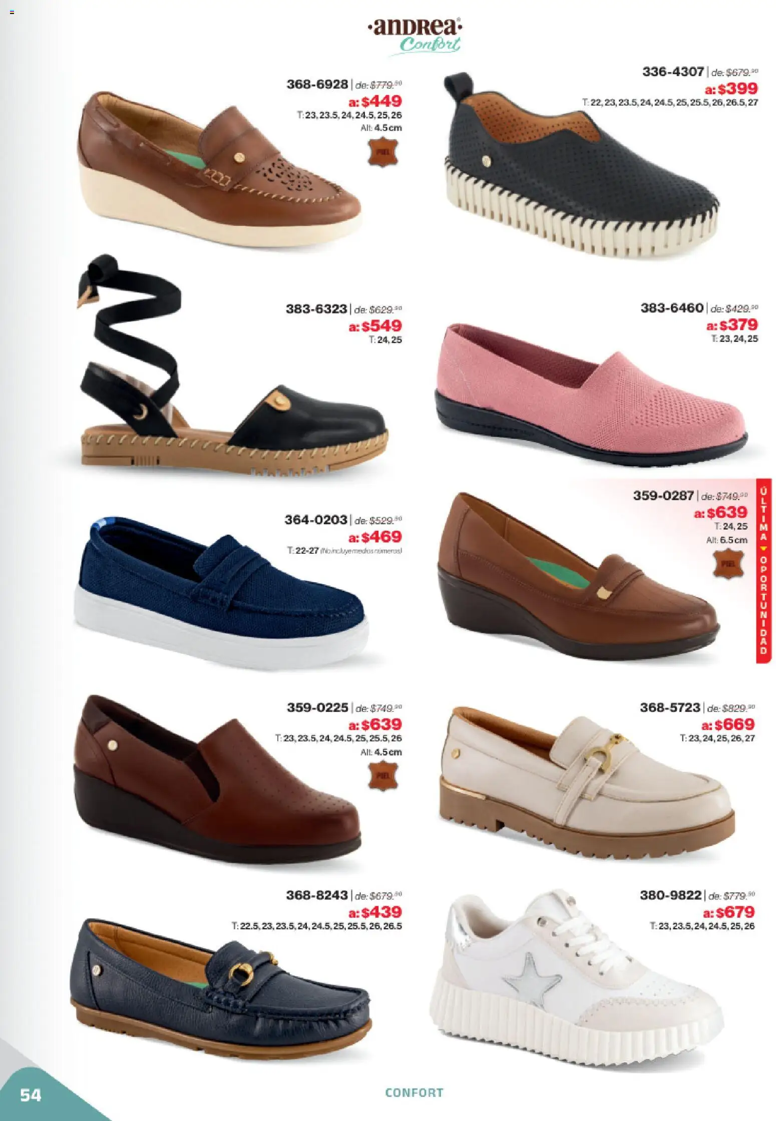 Nuevas ofertas de Andrea válidas en toda la República Mexicana desde el 02.11.2025. ¡Encuentra las mejores ofertas en Andrea catálogo Outlet! | Página: 54