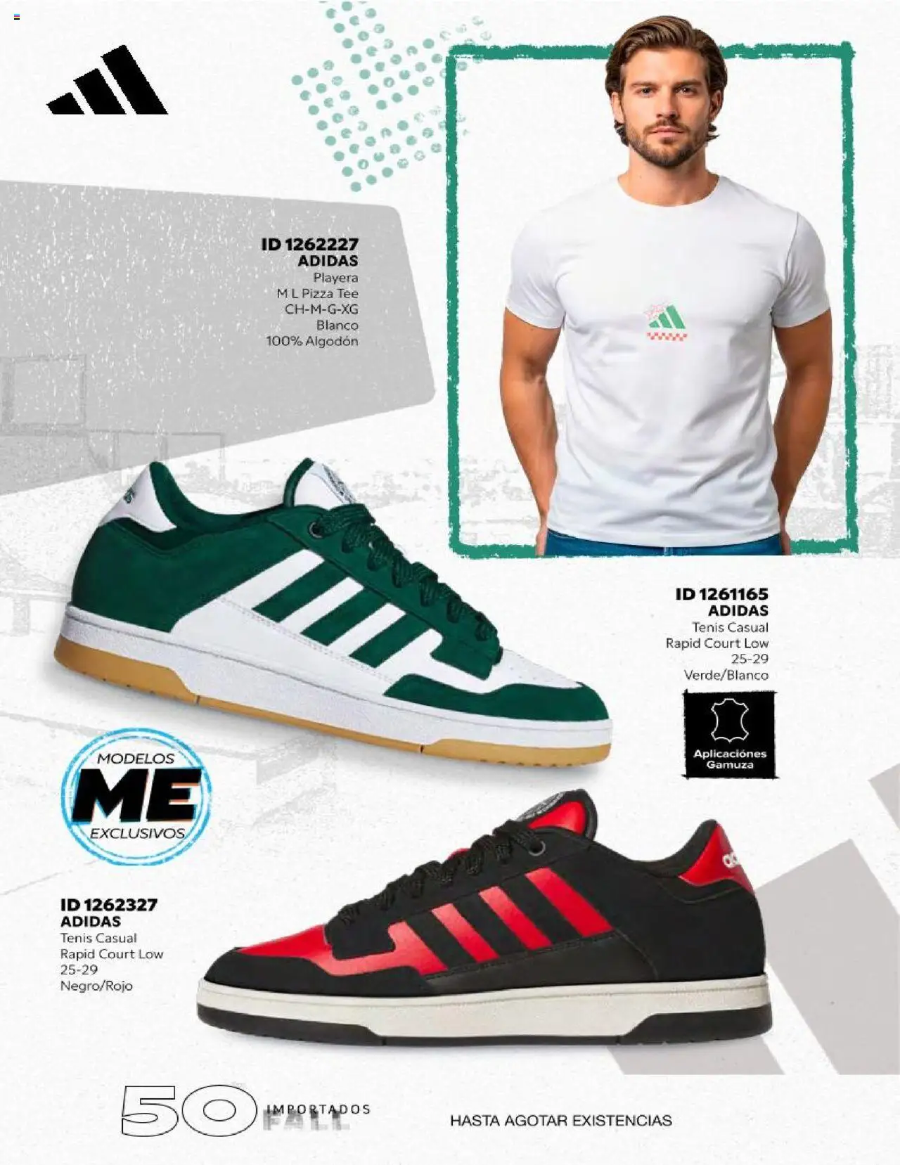 Nuevas ofertas de Price Shoes válidas en toda la República Mexicana desde el 18.10.2025. ¡Encuentra las mejores ofertas en Price Shoes catálogo Fall Importados segunda! | Página: 50 | Productos: Tenis, Pizza, Algodón, Playera