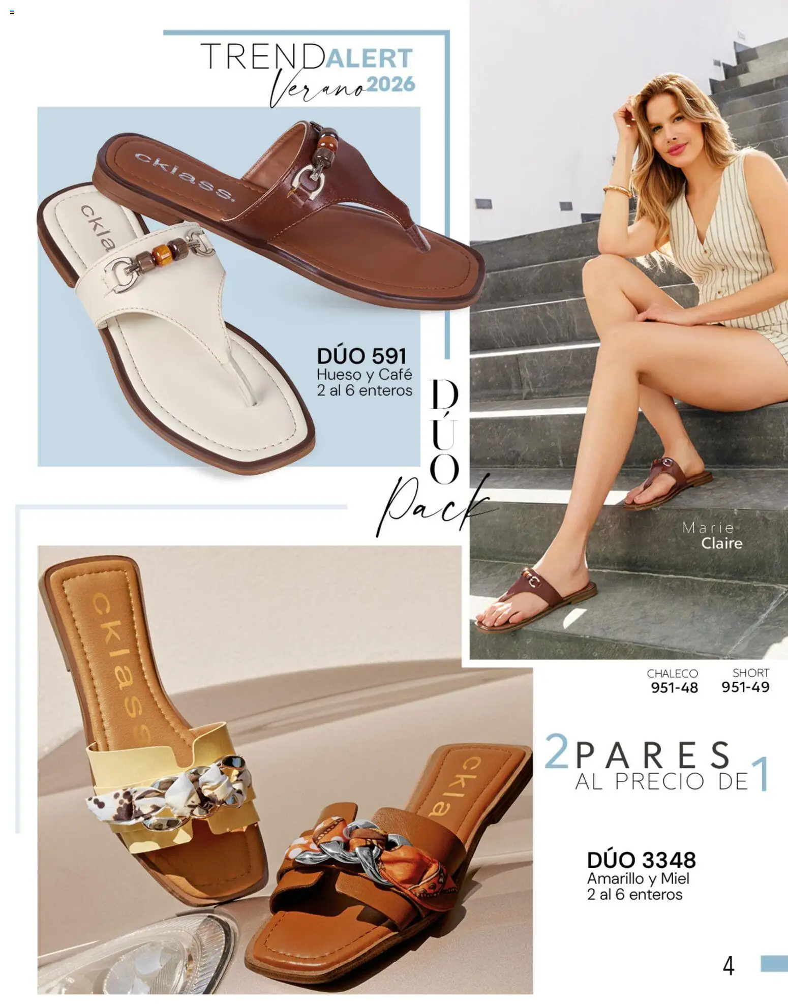 Nuevas ofertas de Cklass válidas en toda la República Mexicana desde el 05.03.2026. ¡Encuentra las mejores ofertas en Cklass catálogo Complemento Verano Ropa! | Página: 236 | Productos: Chaleco, Café, Short