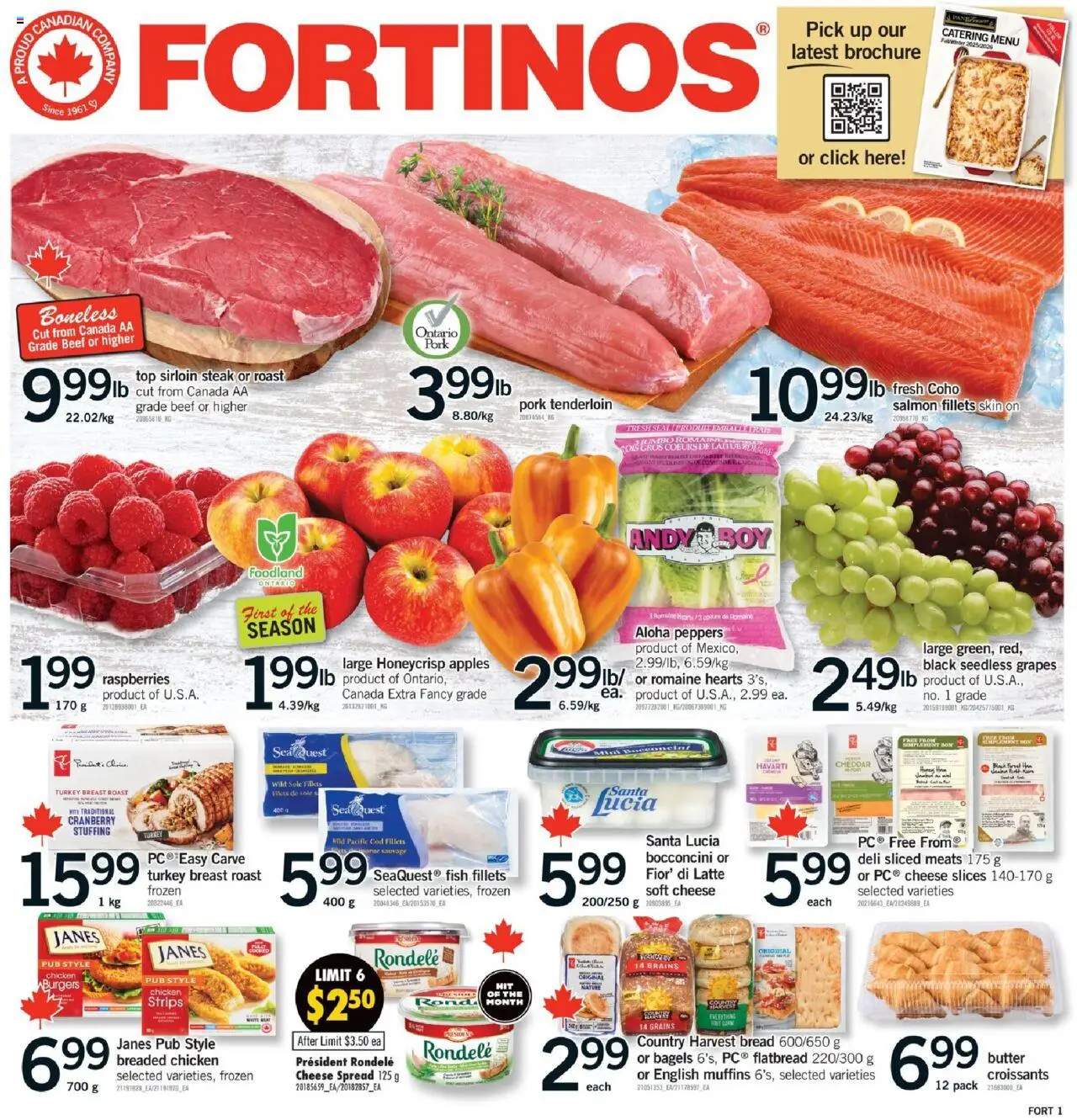 Fortinos flyer valid from 18.09.2025 | Page: 1