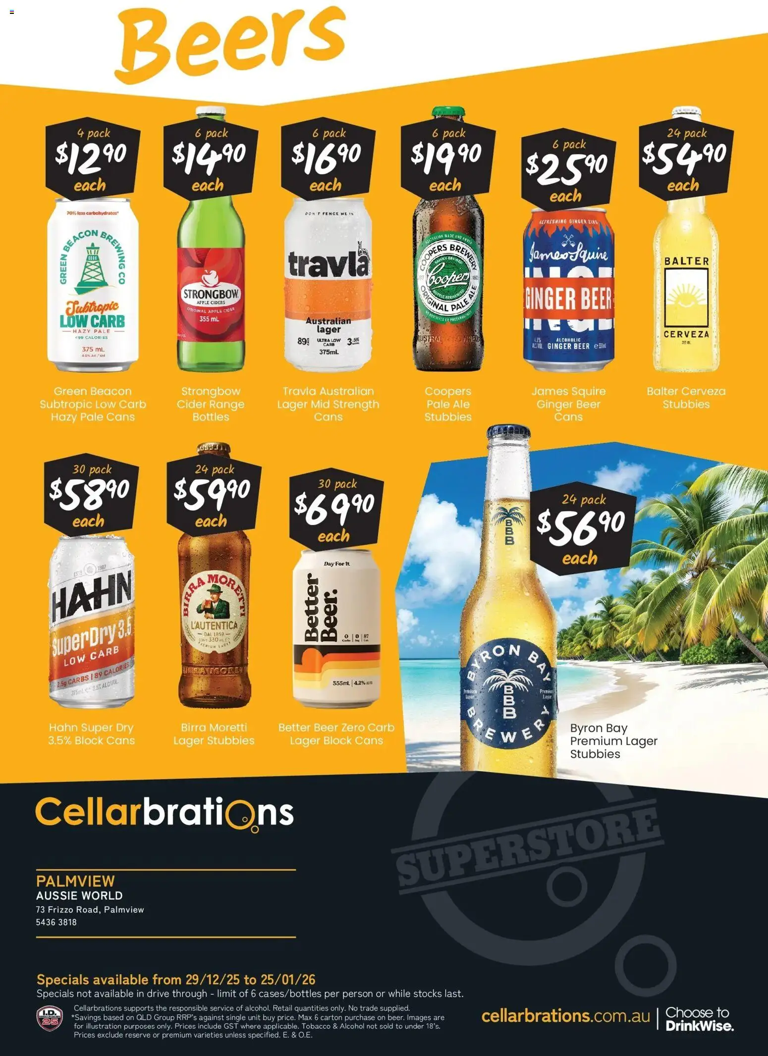 Cellarbrations catalogue - valid from 29.12.2025 | Page: 6 | Products: Fence, Ginger, Beer
