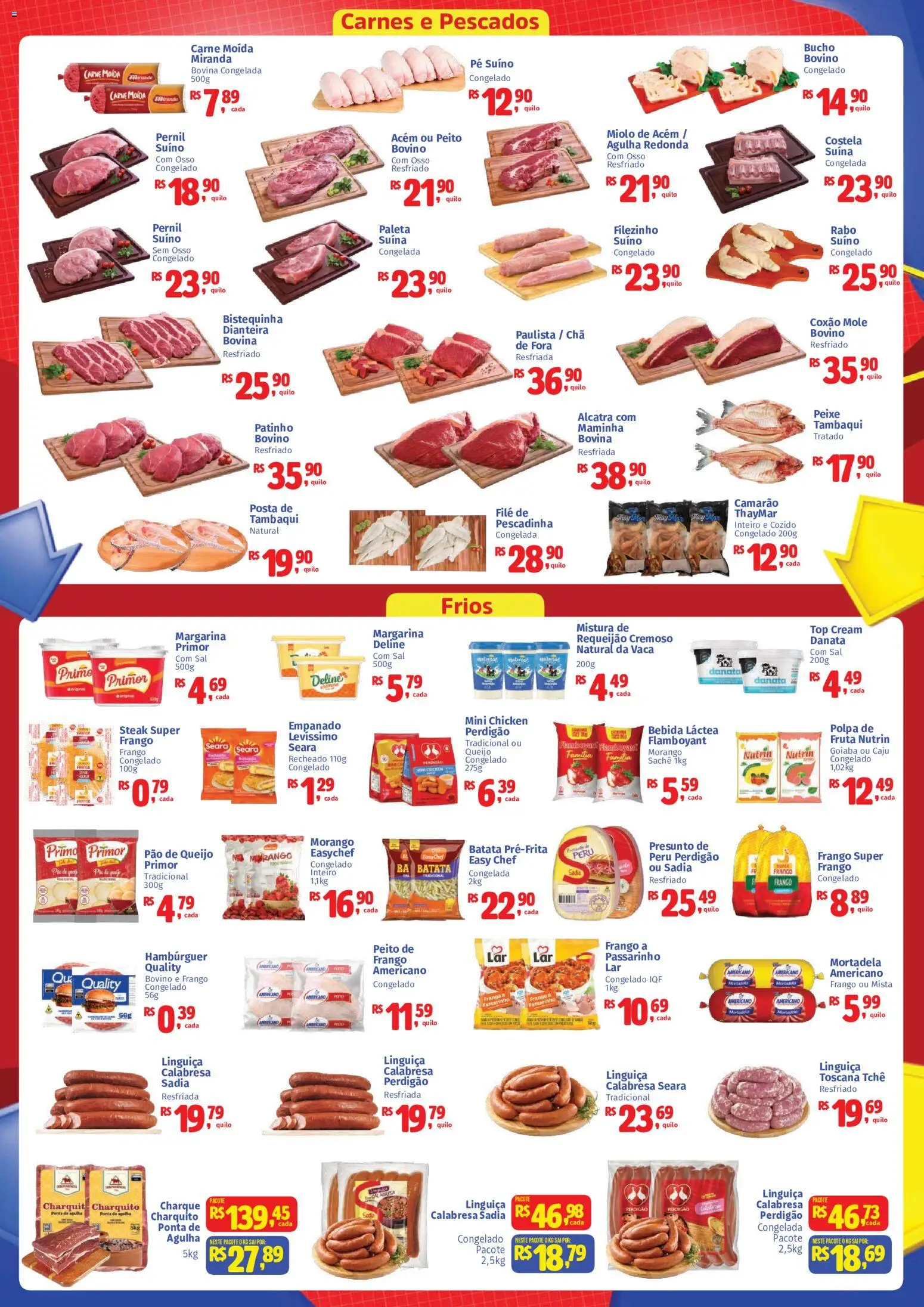 Mateus Folheto - válido de 02.01.2026 | Página: 3 | Produtos: Camarão, Mortadela, Chá, Peito de frango