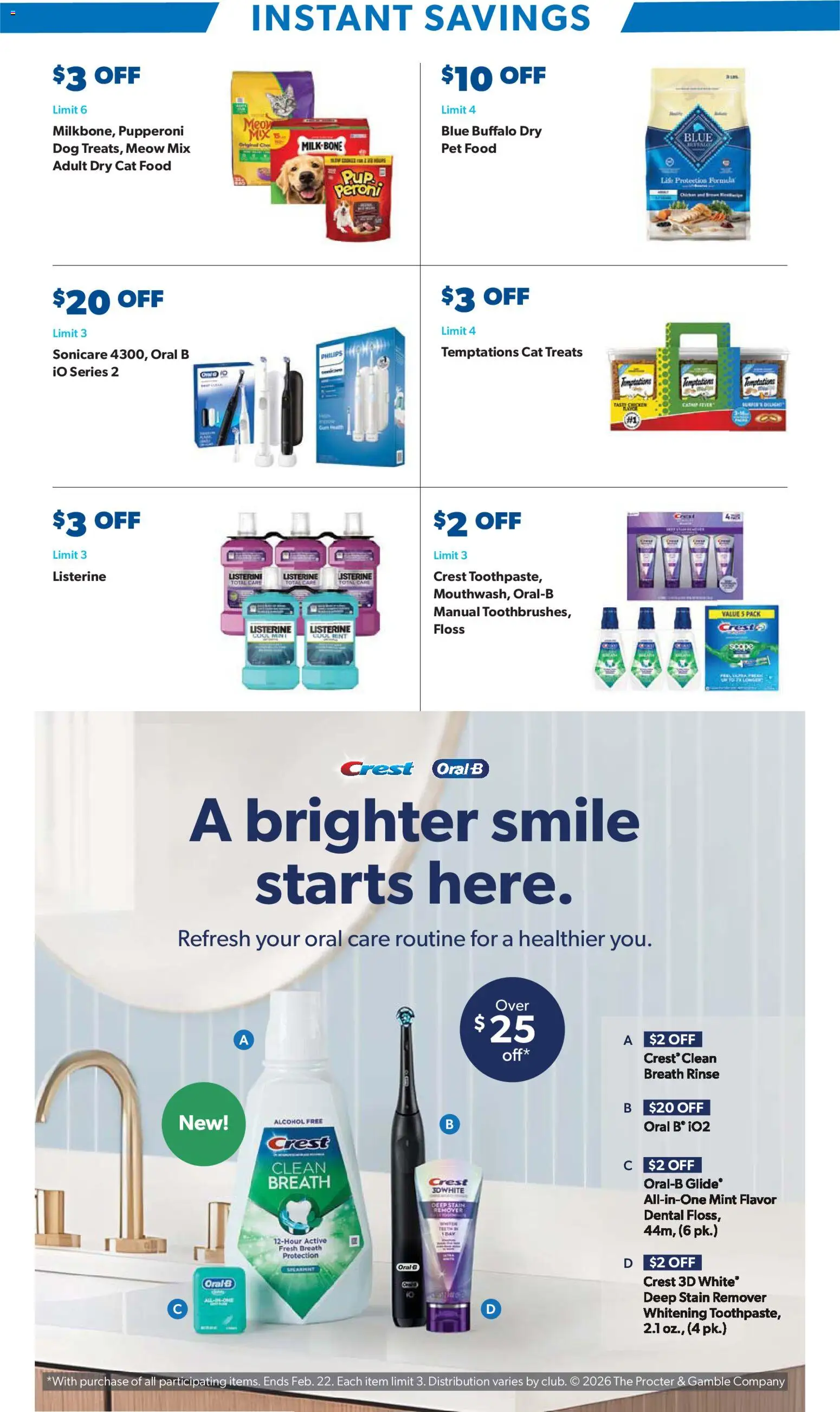 Sam's Club Instant Savings Book February - valid from 28.01.2026 | Page: 14 | Products: Cat Food, Stain remover