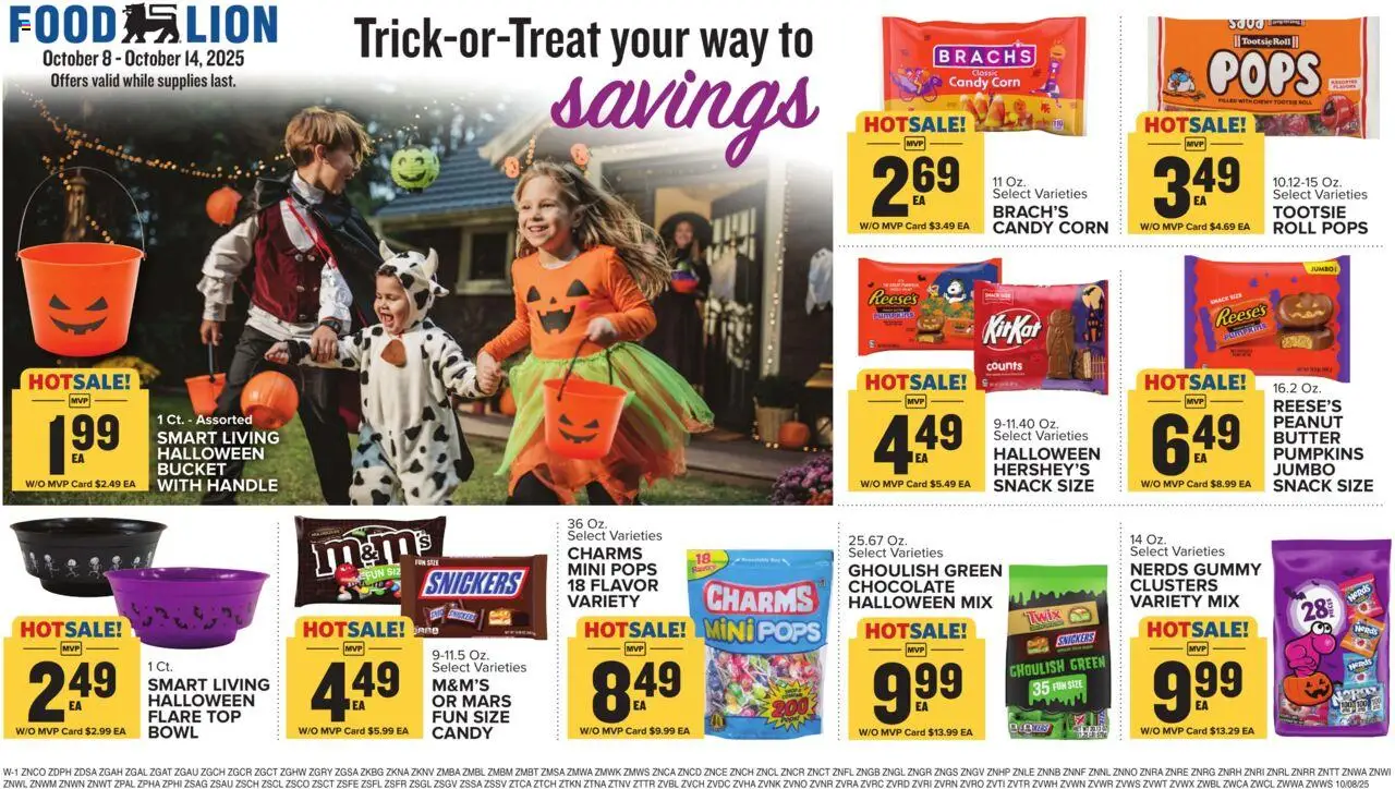 Food Lion Weekly Ad - valid from 08.10.2025 | Page: 14 | Products: Corn, Butter, Chocolate